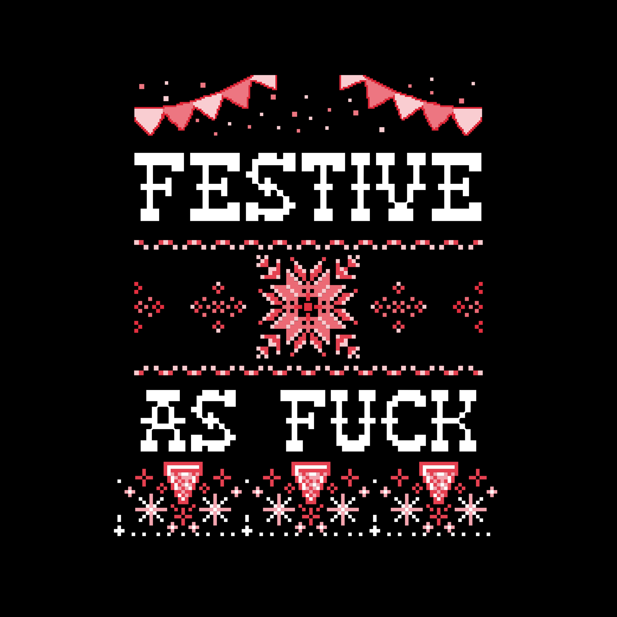 Festive As Fuck Tote