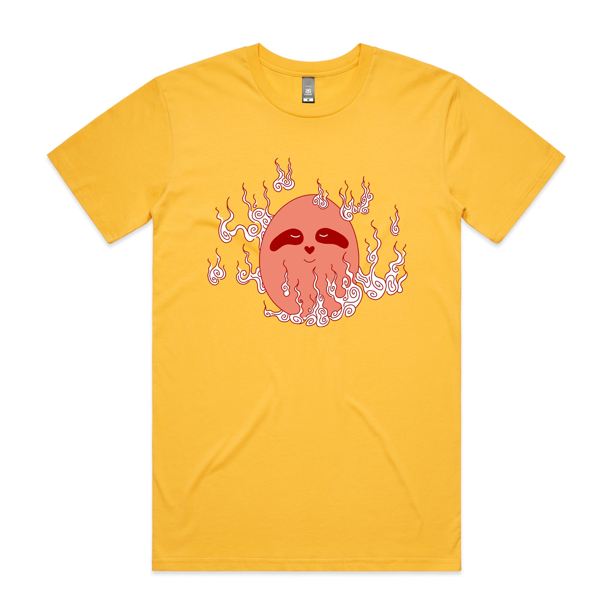 Fire Elemental Egg Sloth Tee
