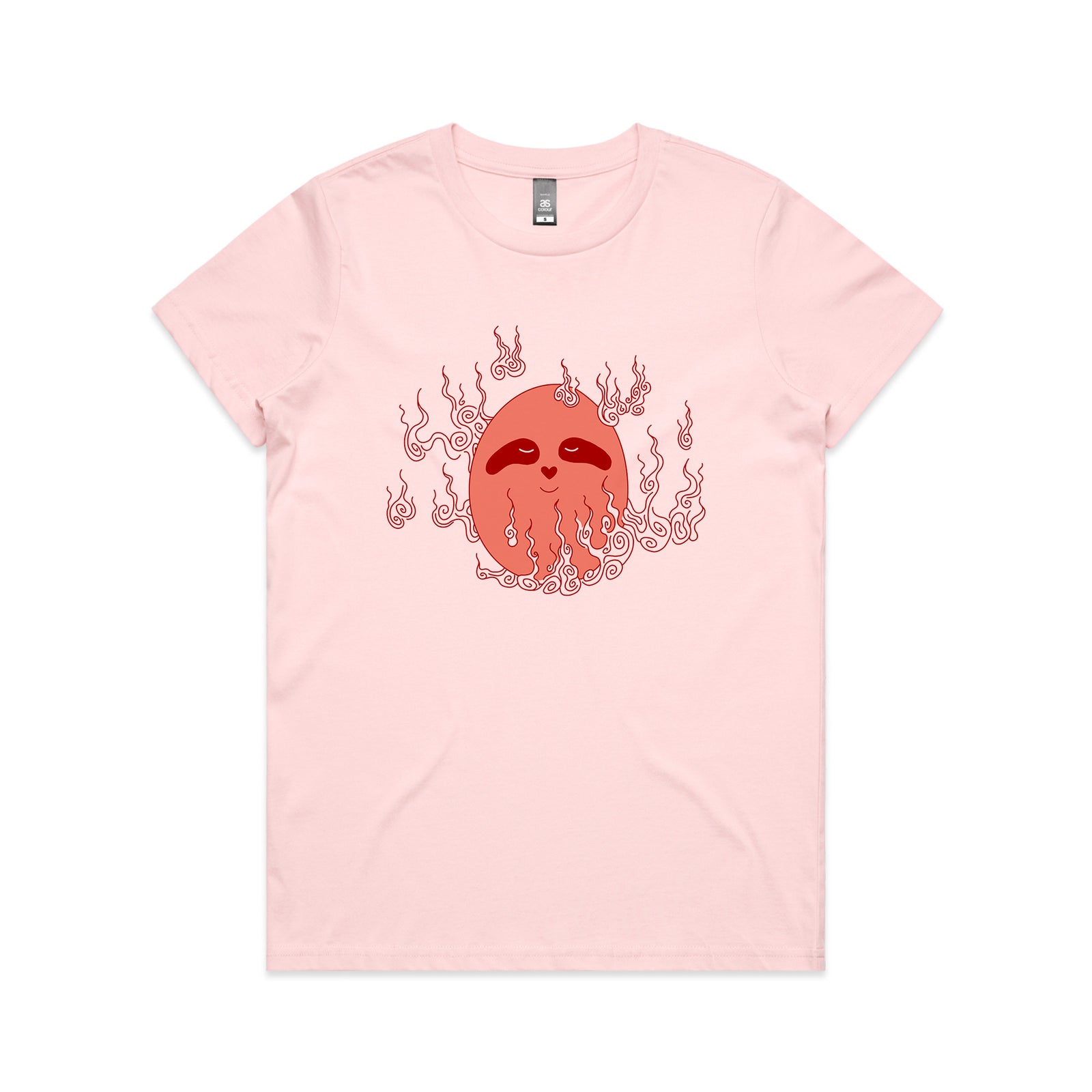 Fire Elemental Egg Sloth Tee