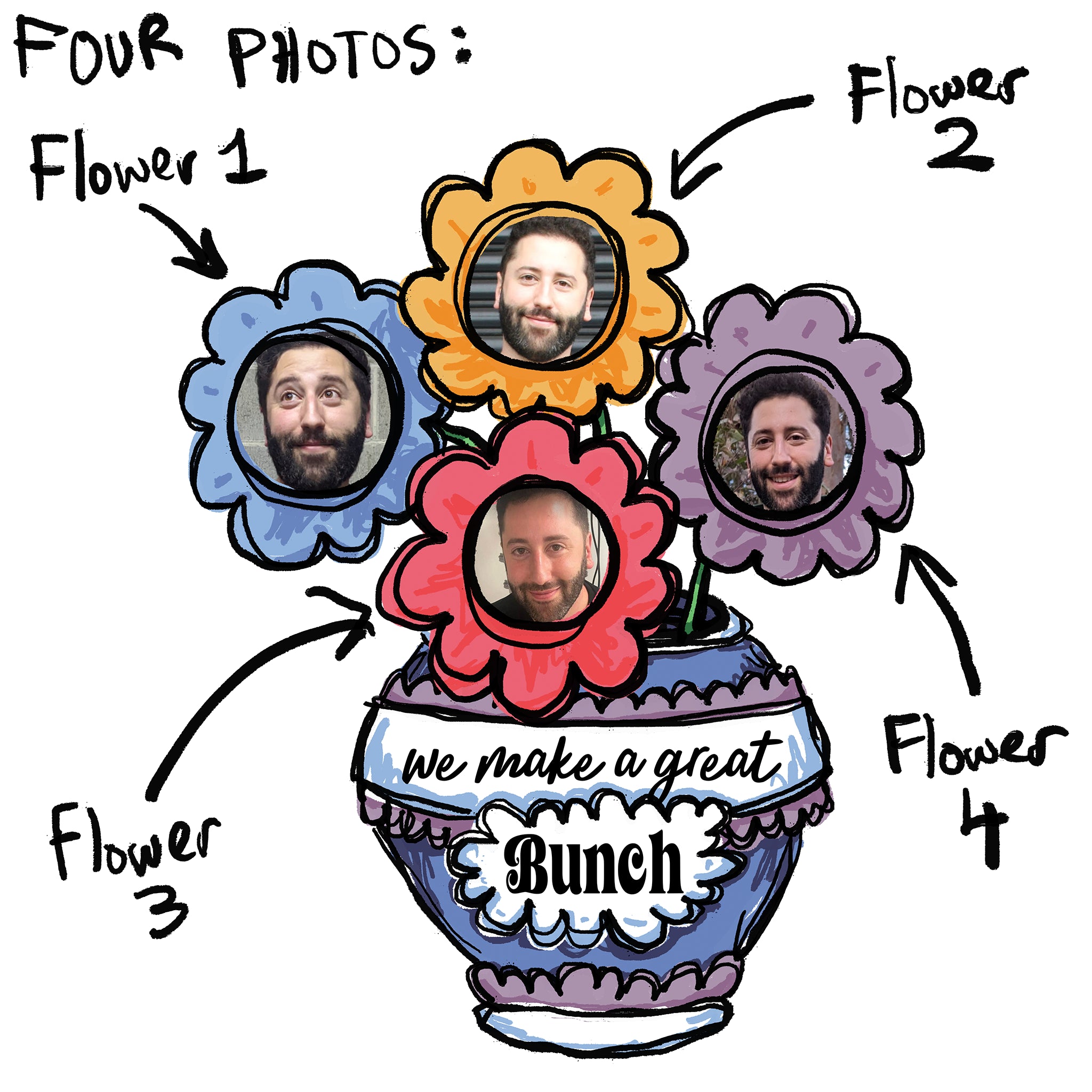 Custom Bouquet Hoodie