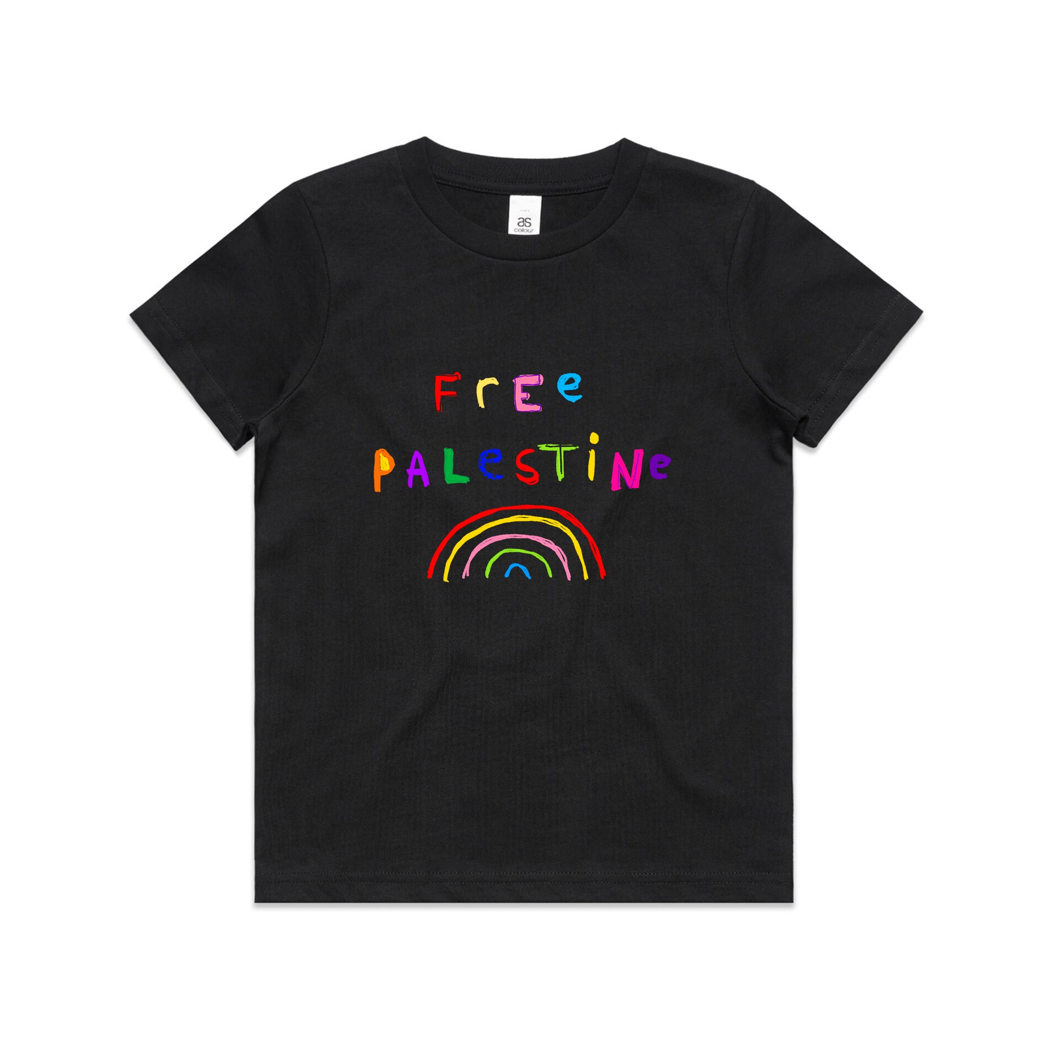 Free Palestine Charity Kids Tee