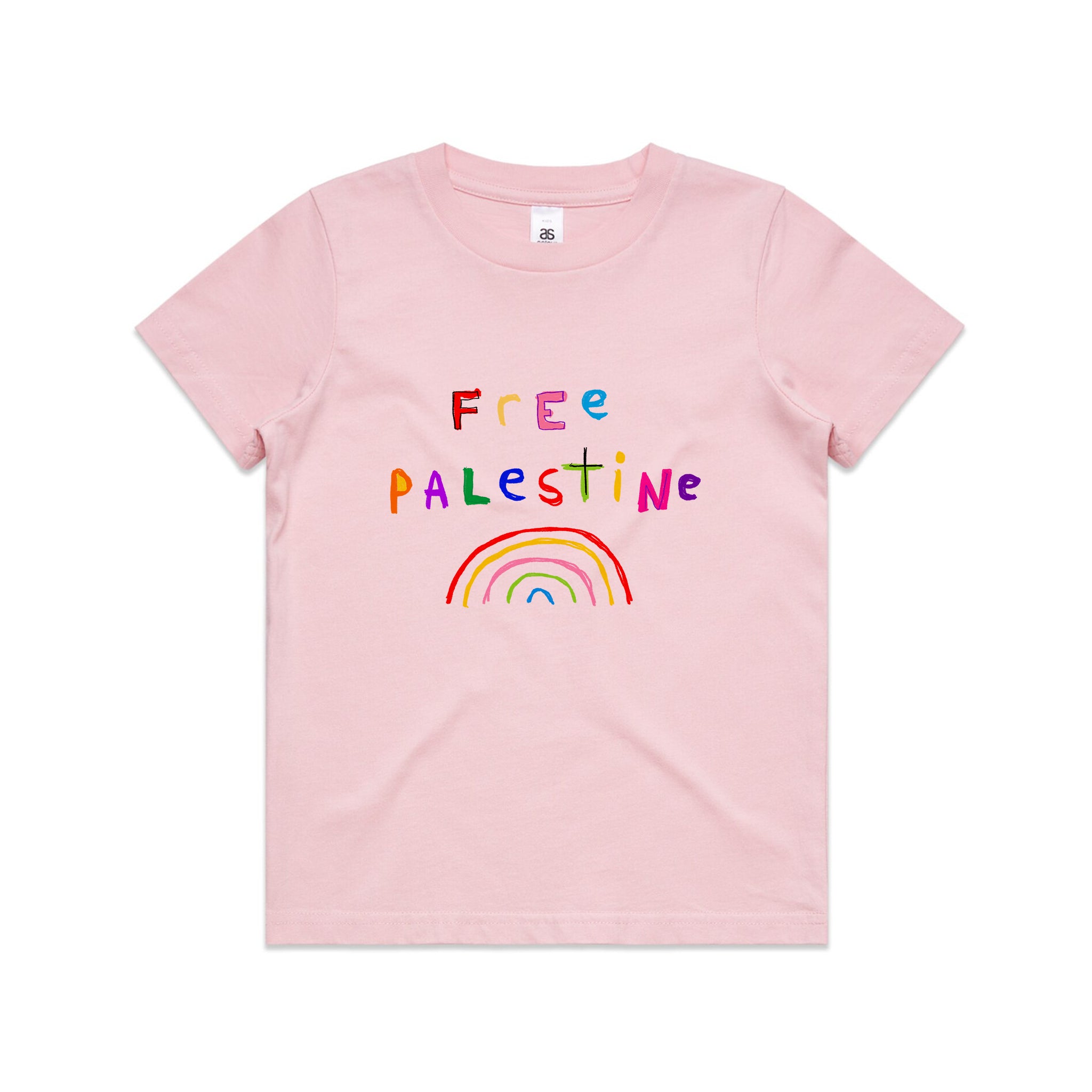 Free Palestine Charity Kids Tee