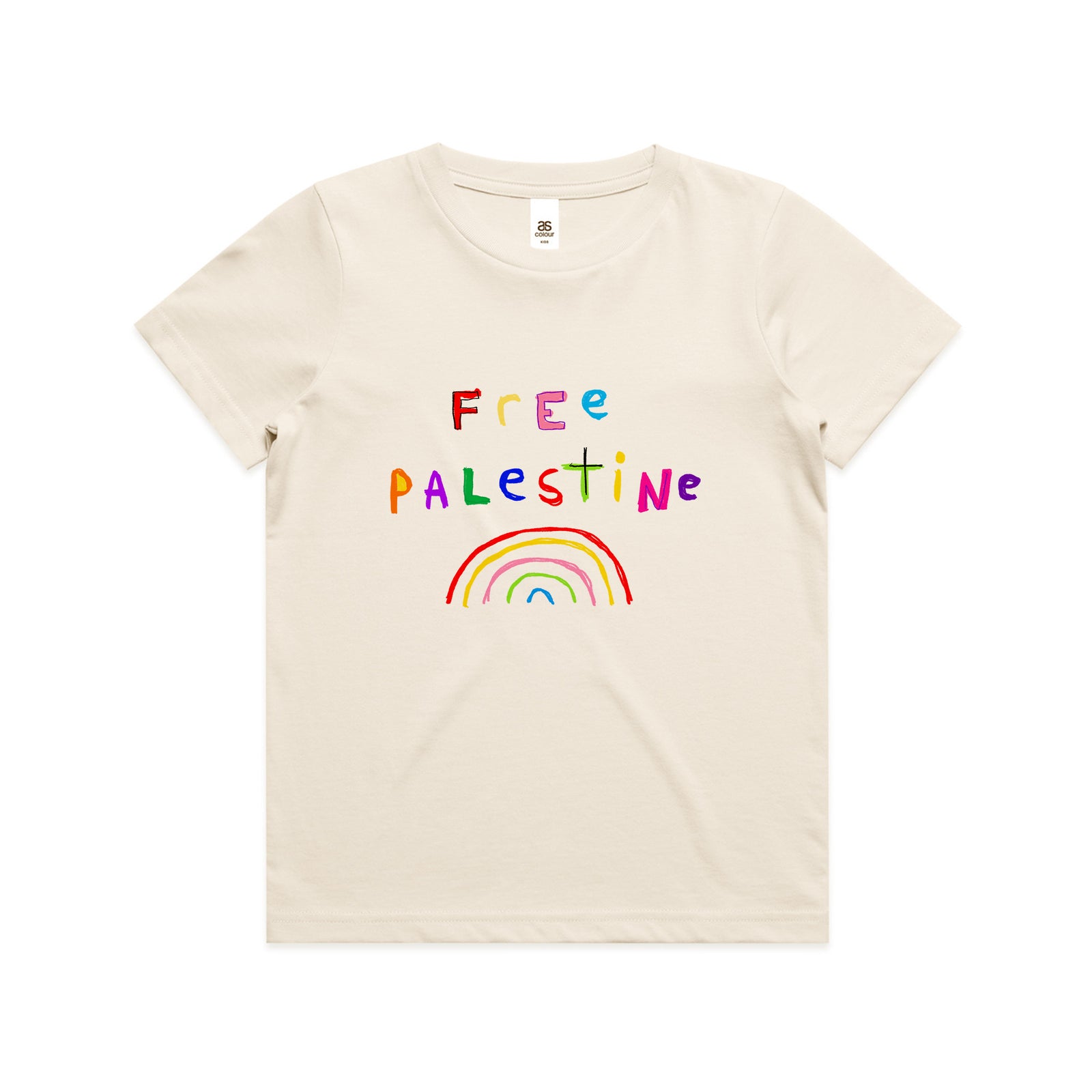 Free Palestine Charity Kids Tee