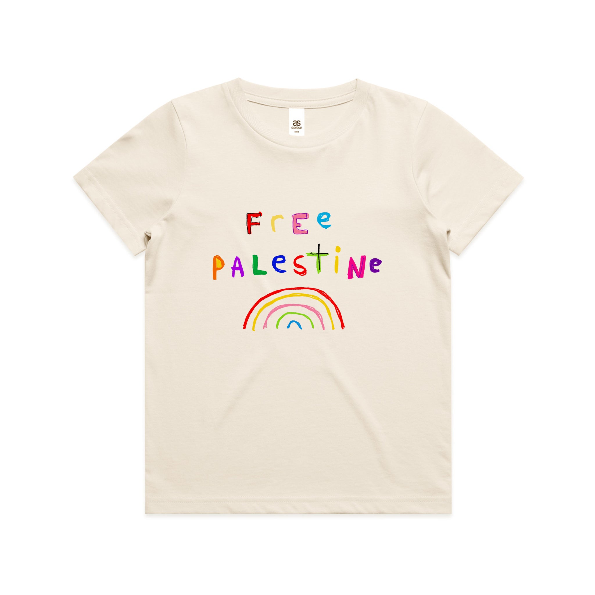Free Palestine Charity Kids Tee