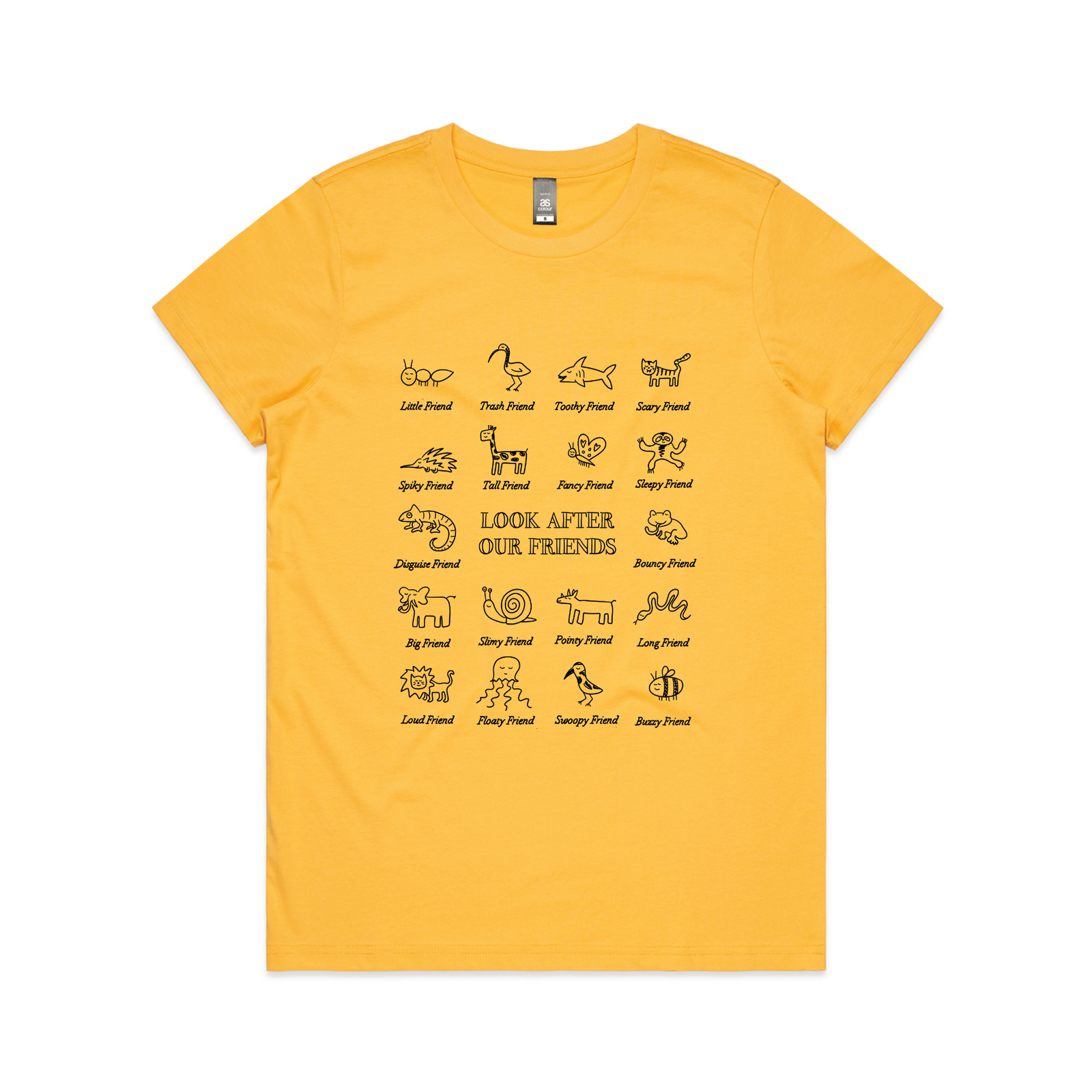 Look After Our Friends Tee
