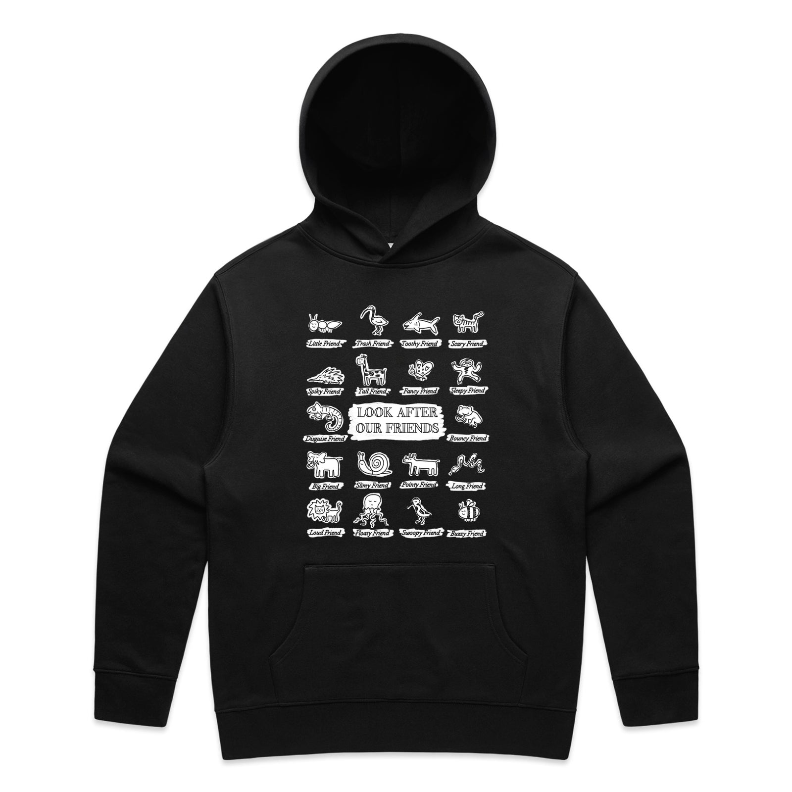 Look After Our Friends Hoodie