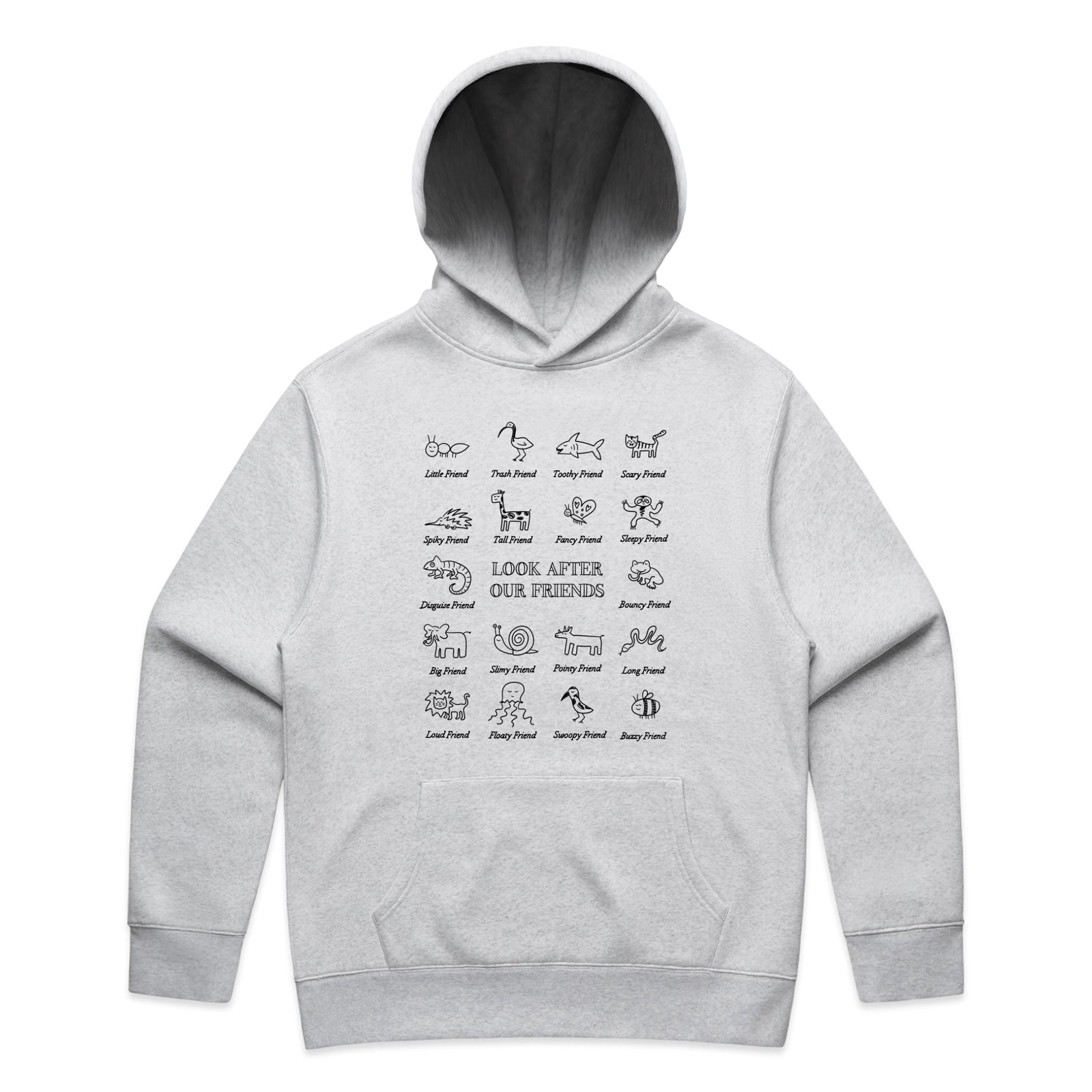 Look After Our Friends Hoodie
