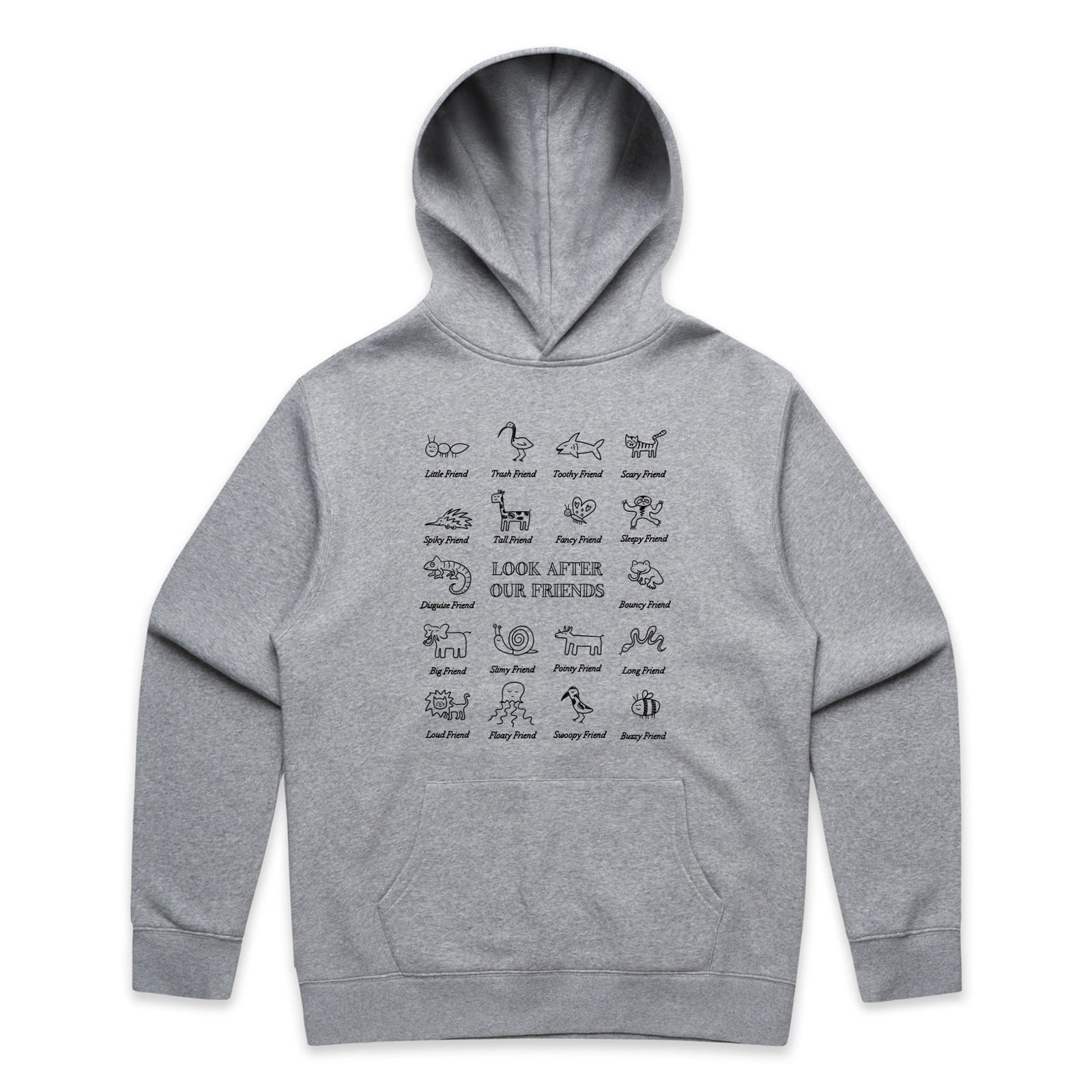 Look After Our Friends Hoodie