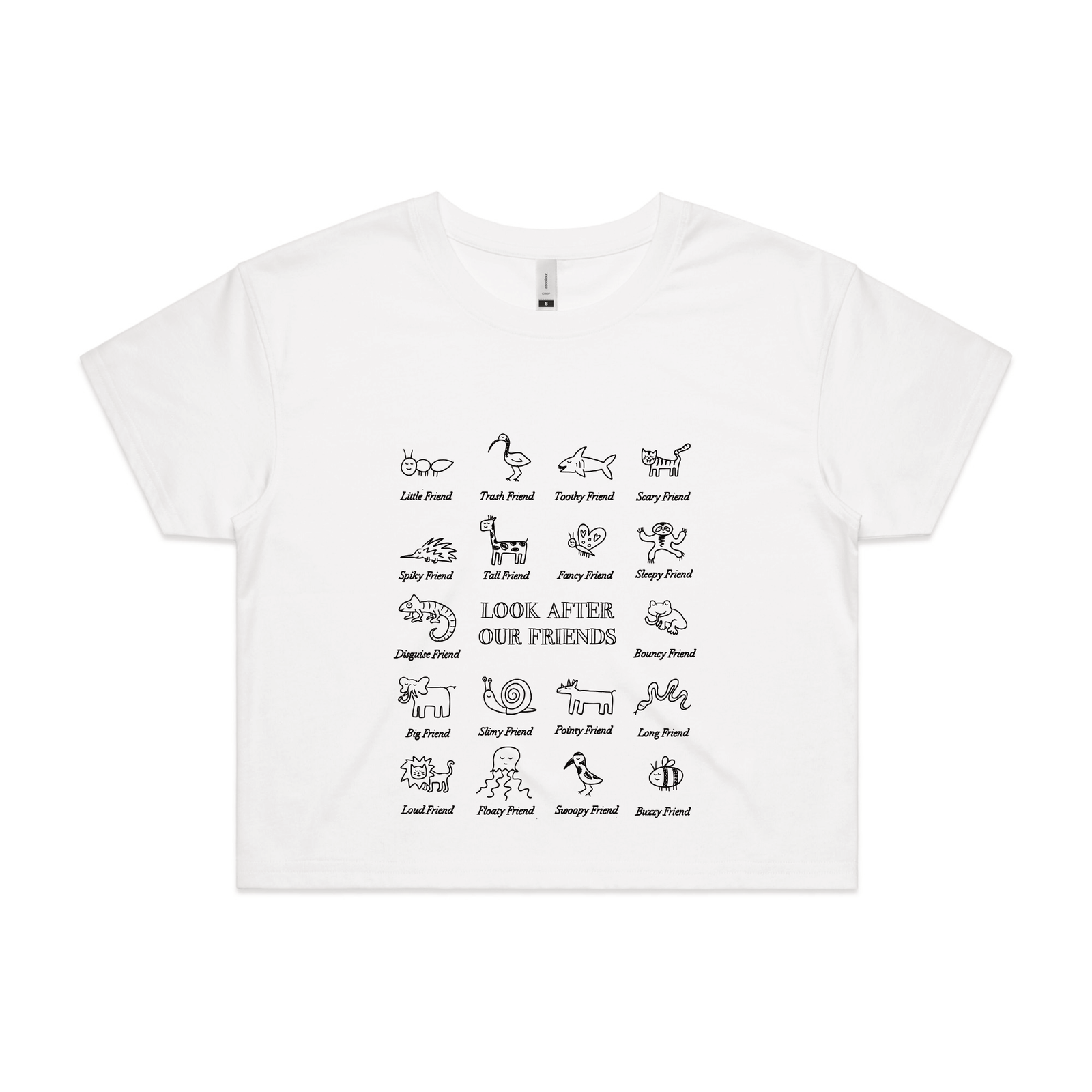 Look After Our Friends Tee