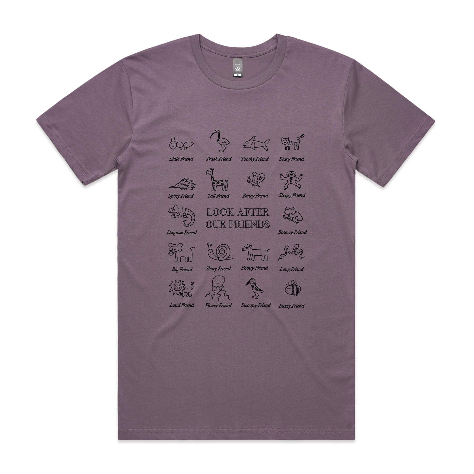 Look After Our Friends Tee