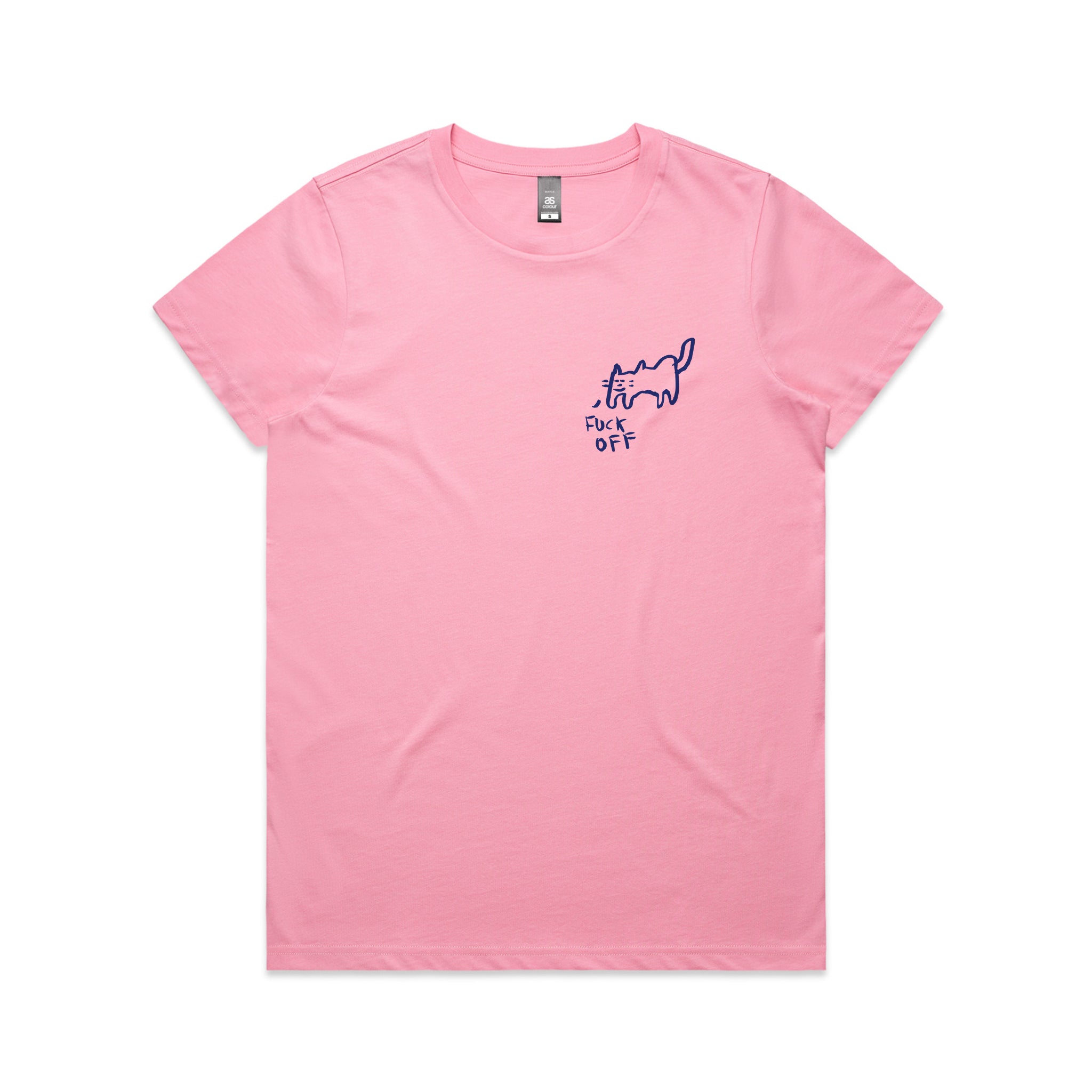 Fuck Off Cat Tee