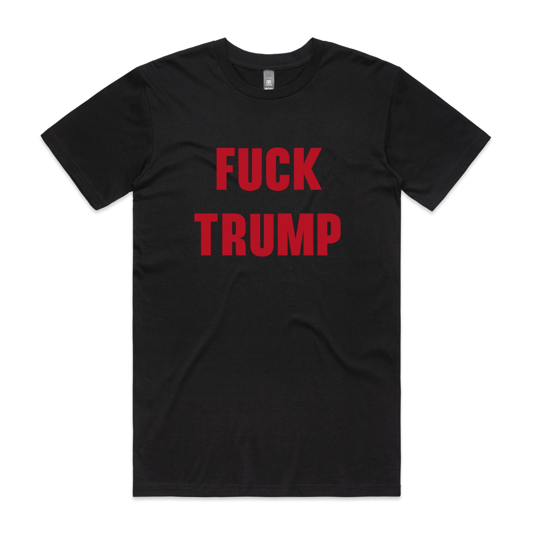 Fuck Trump T-shirt. If you hate Donald Trump then this premum T-shirt is for you! Printed on order in Australia.