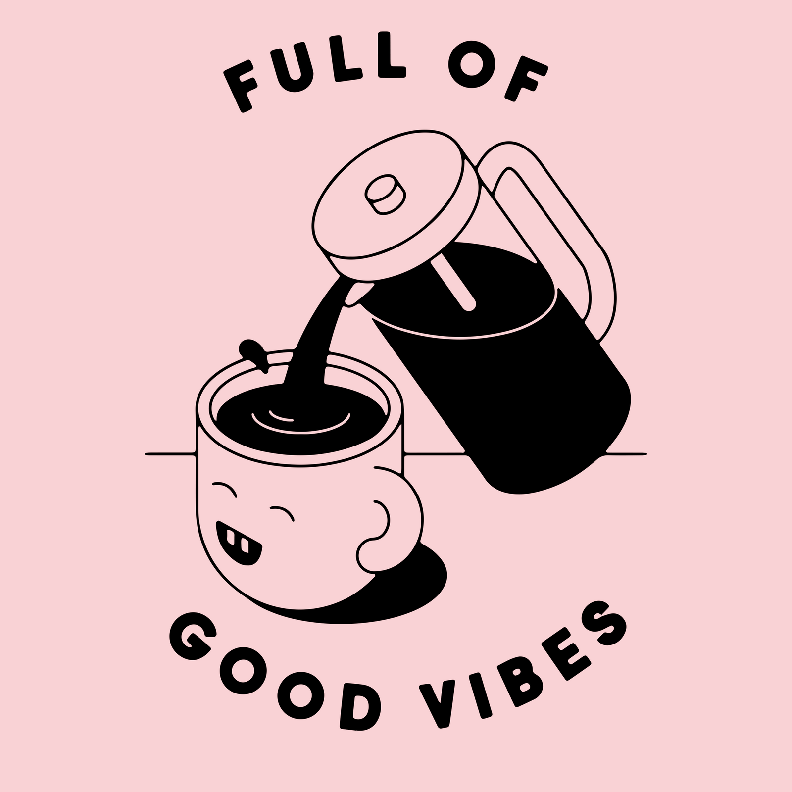 Full Of Good Vibes Jumper jumper by Lonely Kids Club