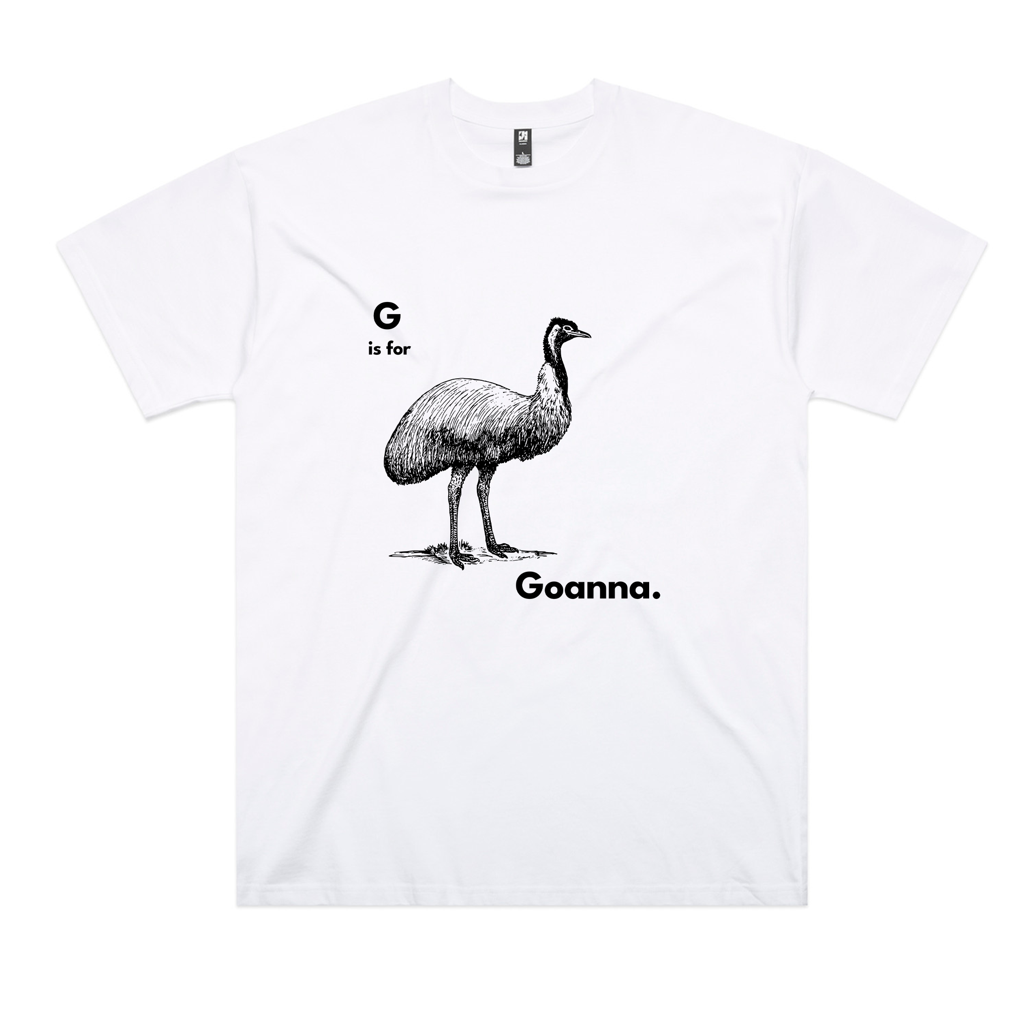 G Is For Goanna Oversized Tee