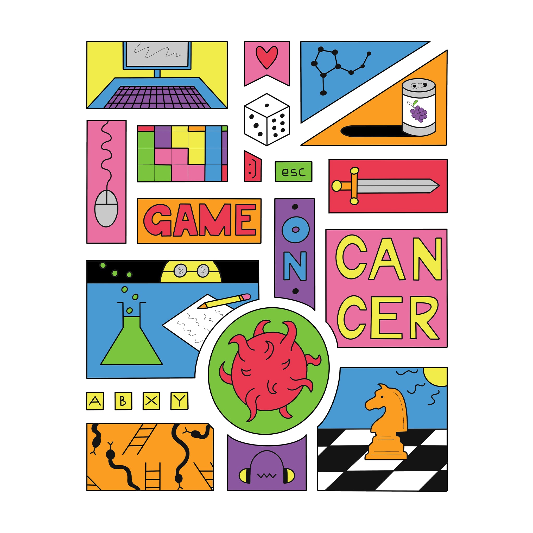 Science Meets Gaming Charity Tee