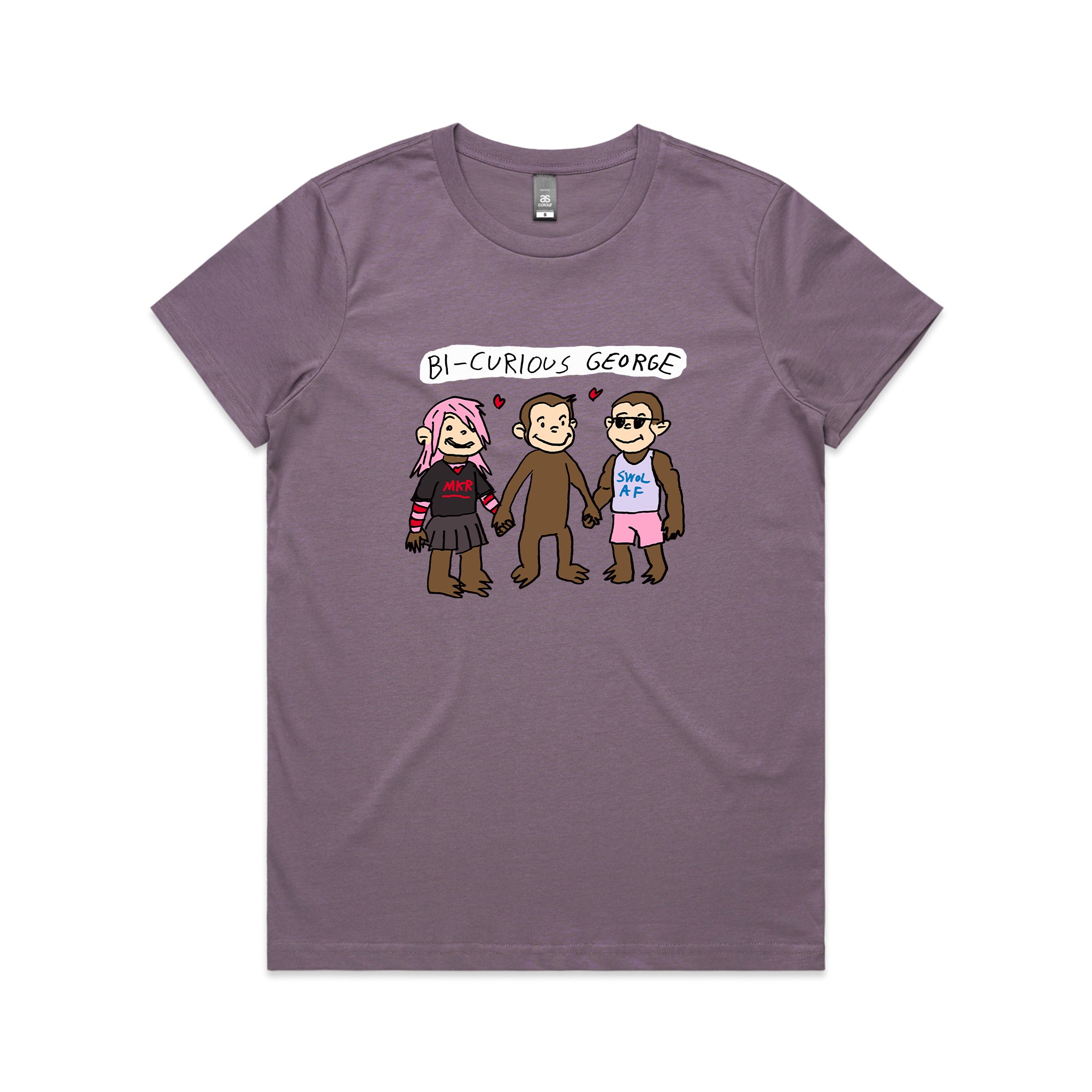 Bi-Curious George Tee