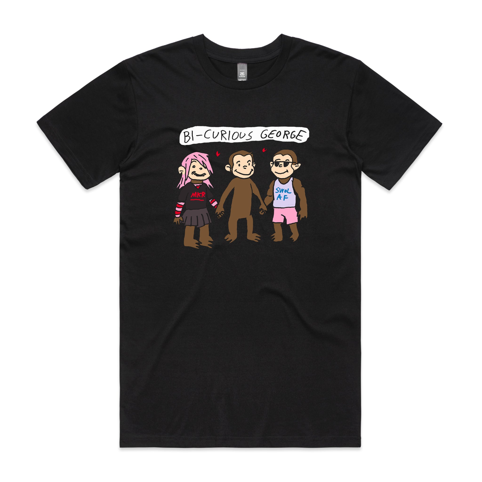 Bi-Curious George Tee