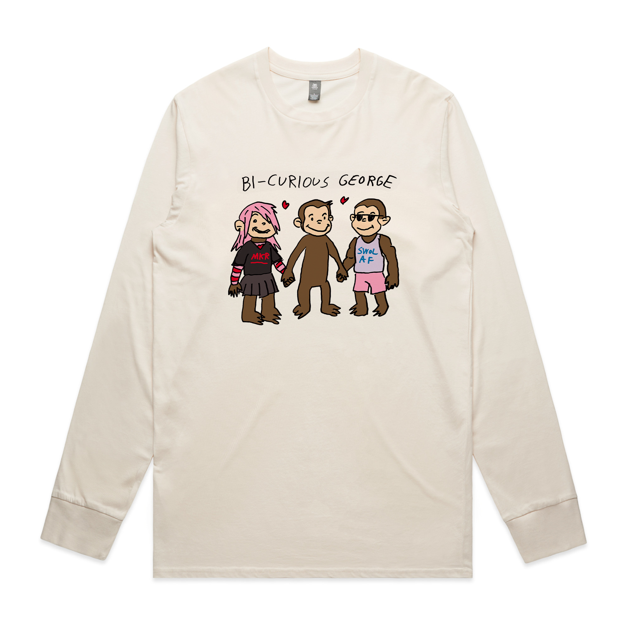 Bi-Curious George Tee