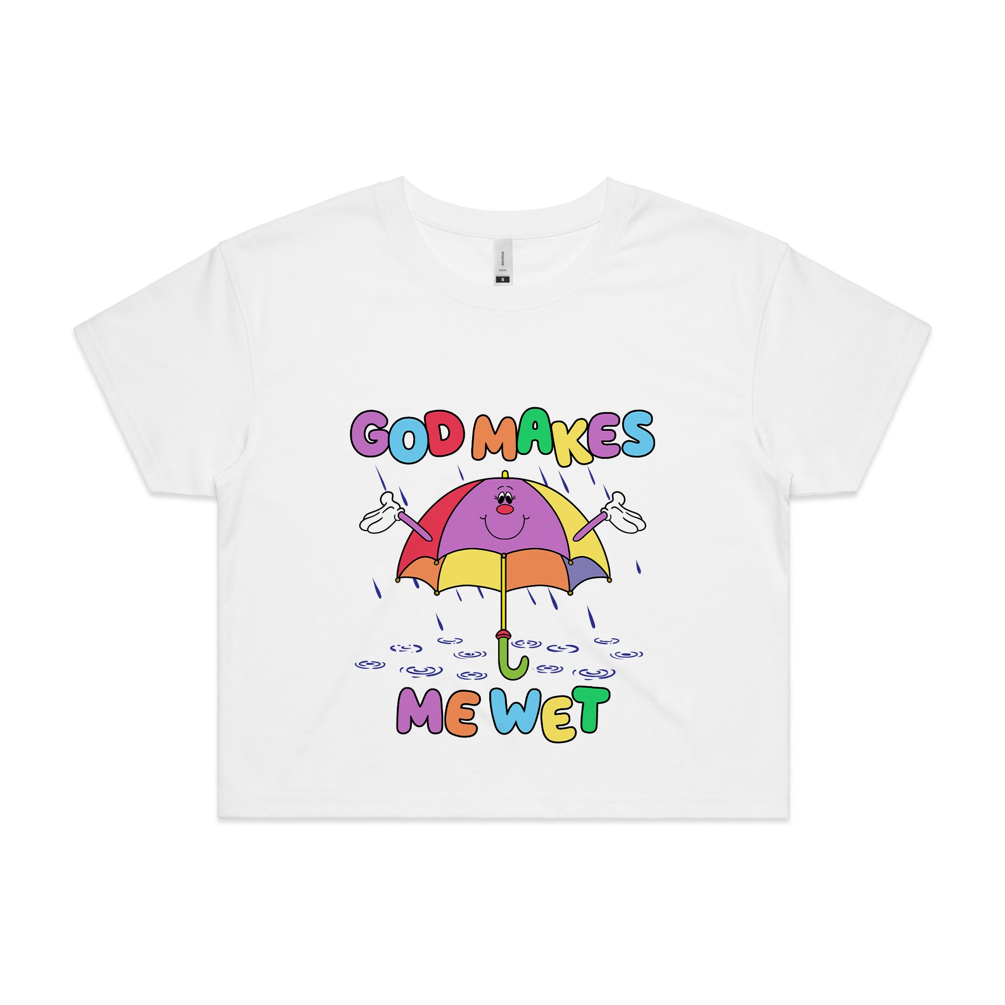God Makes Me Wet Tee