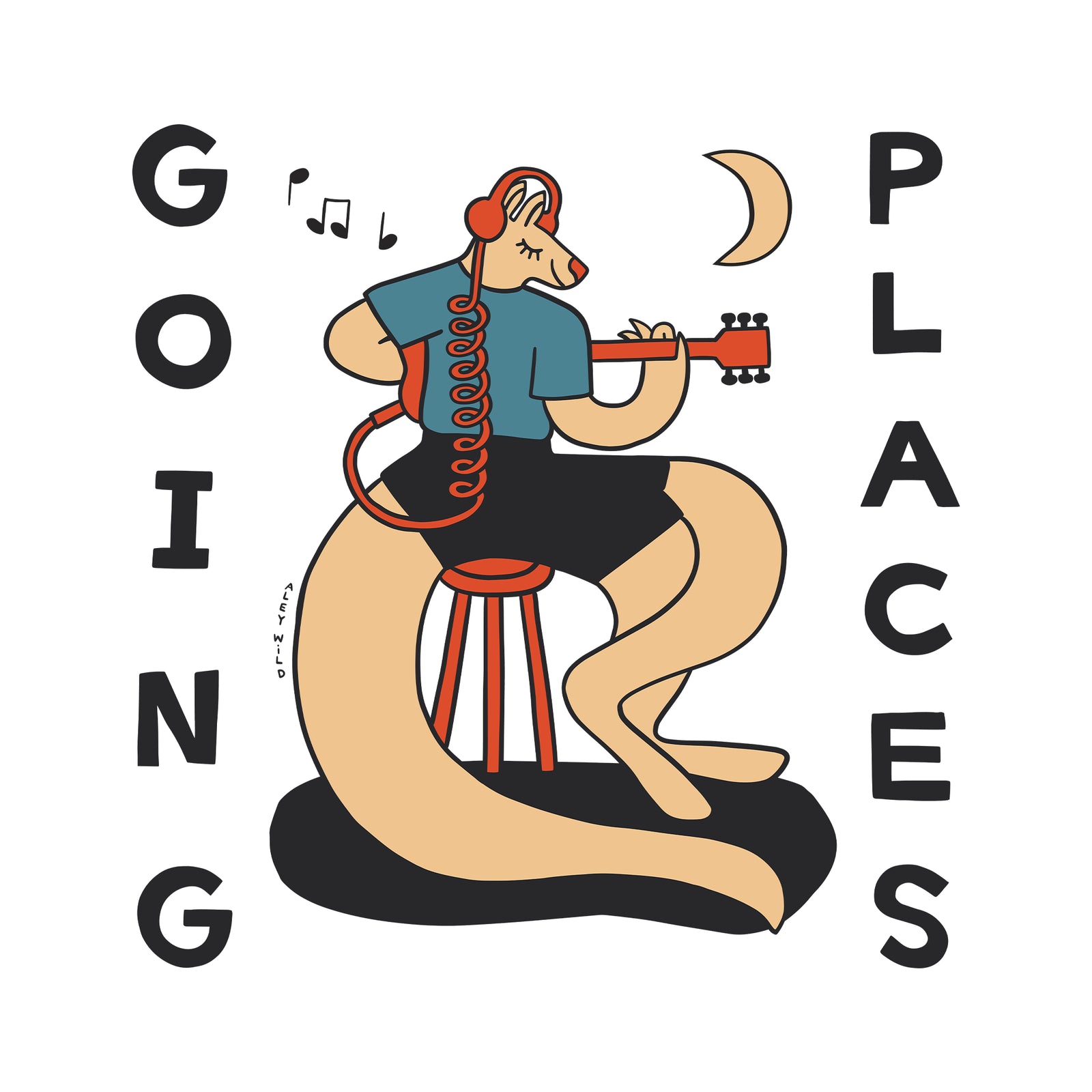 Going Places Hoodie hoodie by Lonely Kids Club