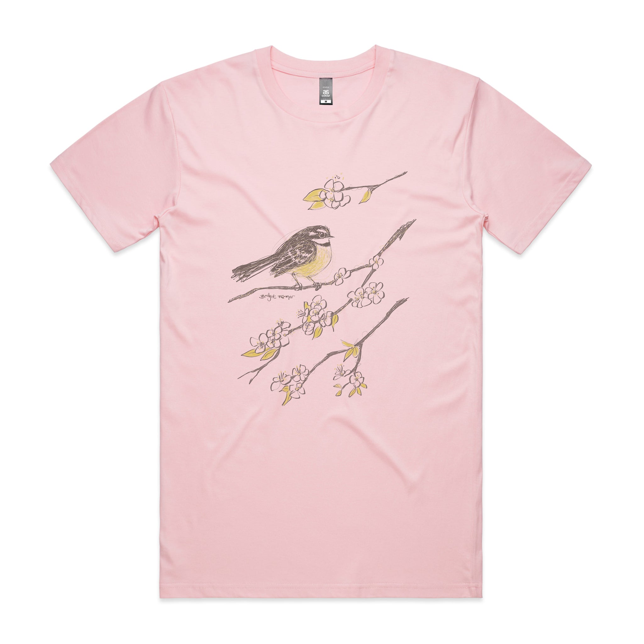 Grey Fantail Tee