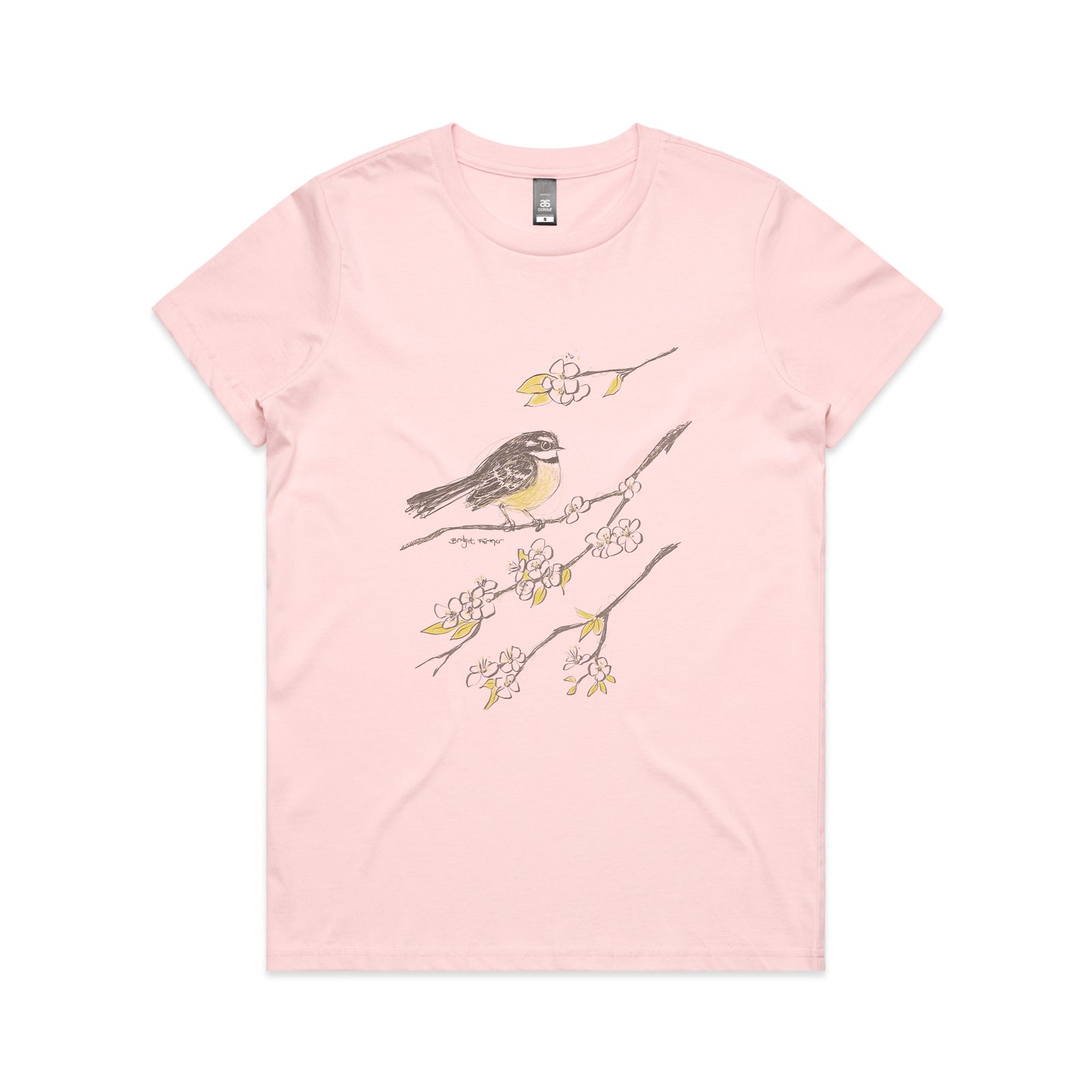 Grey Fantail Tee