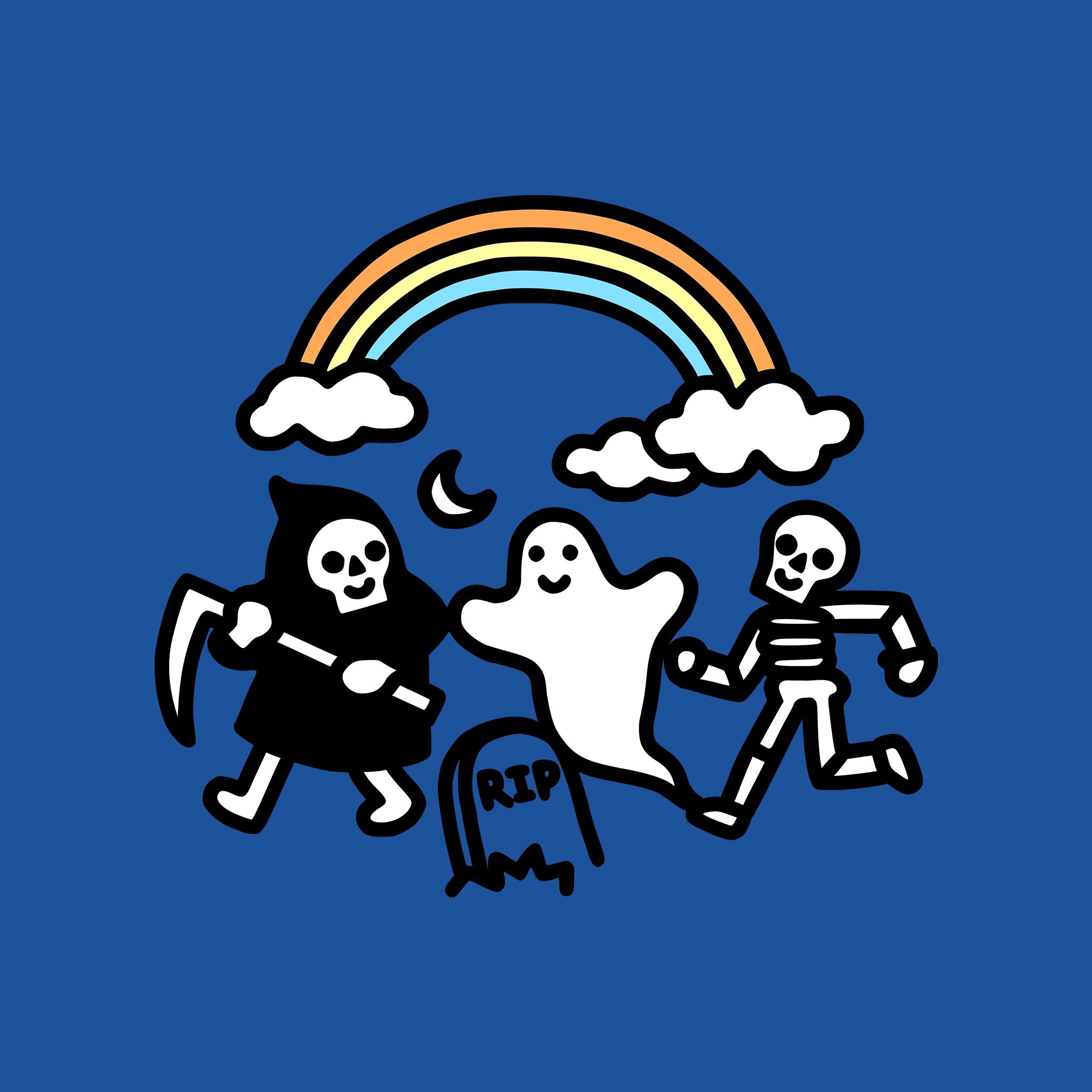 Grim Ghost Skeleton Jumper