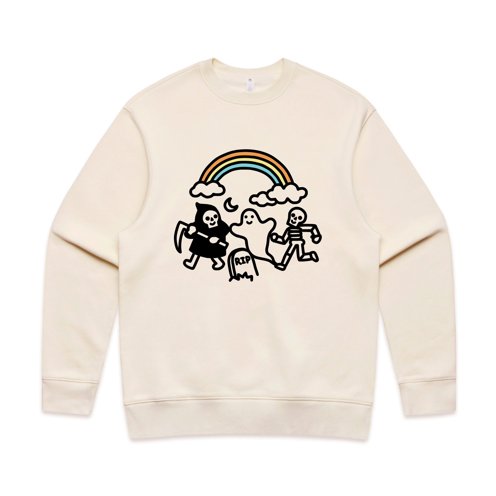 Grim Ghost Skeleton Jumper