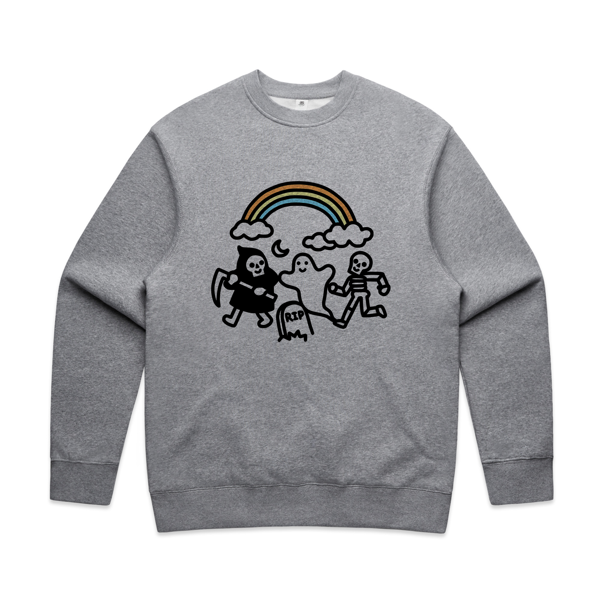 Grim Ghost Skeleton Jumper