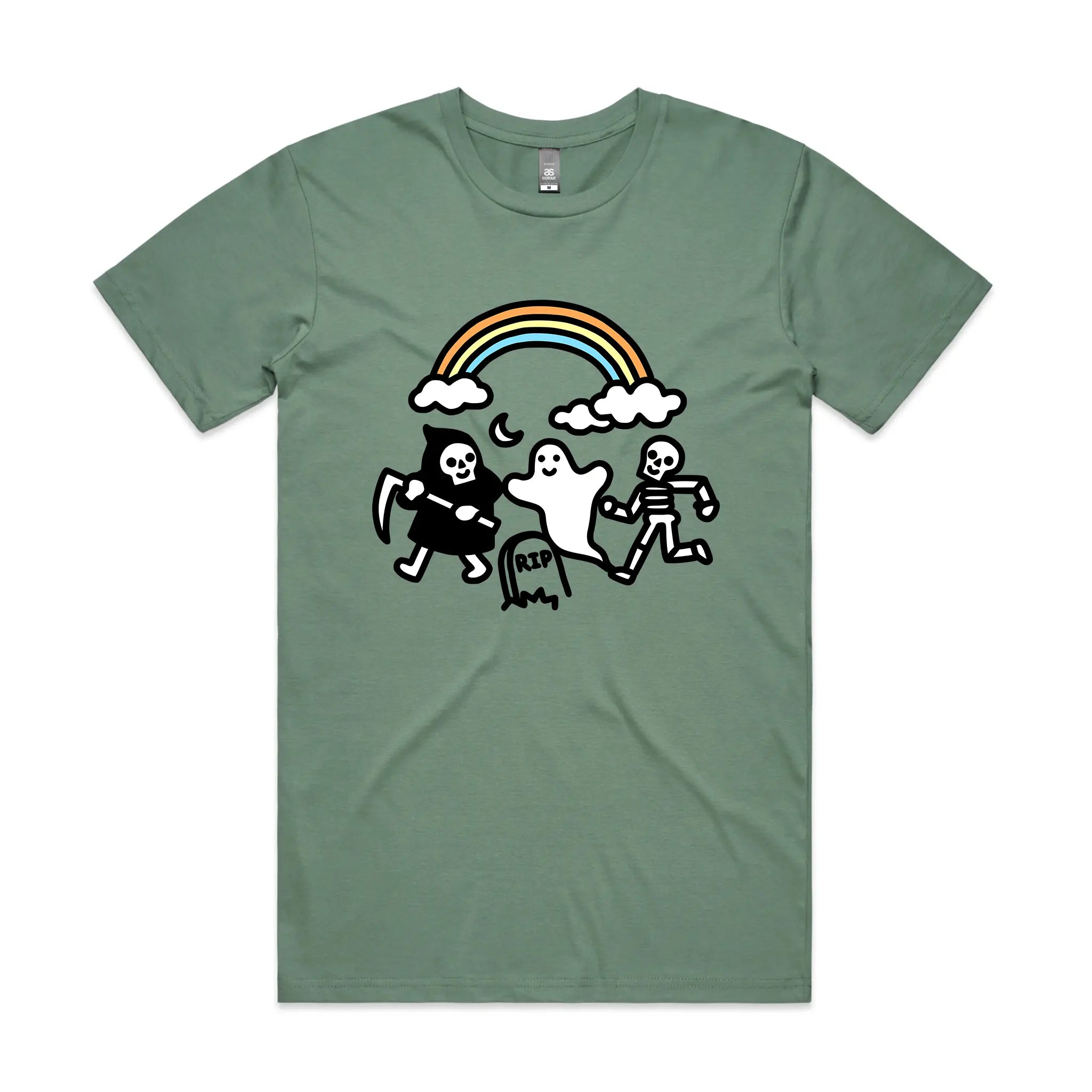 Grim Ghost Skeleton Tee