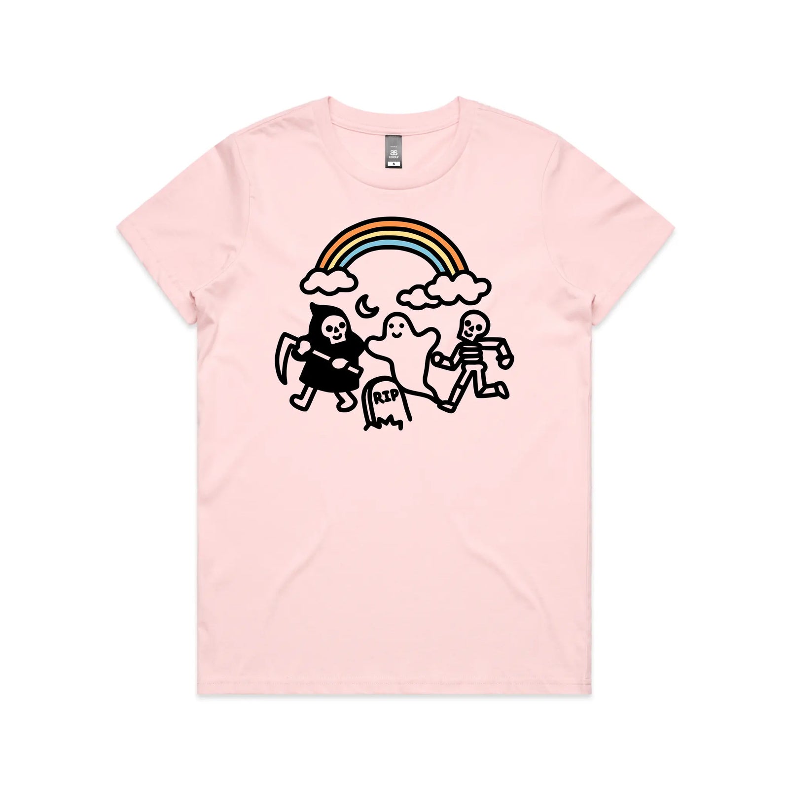 Grim Ghost Skeleton Tee