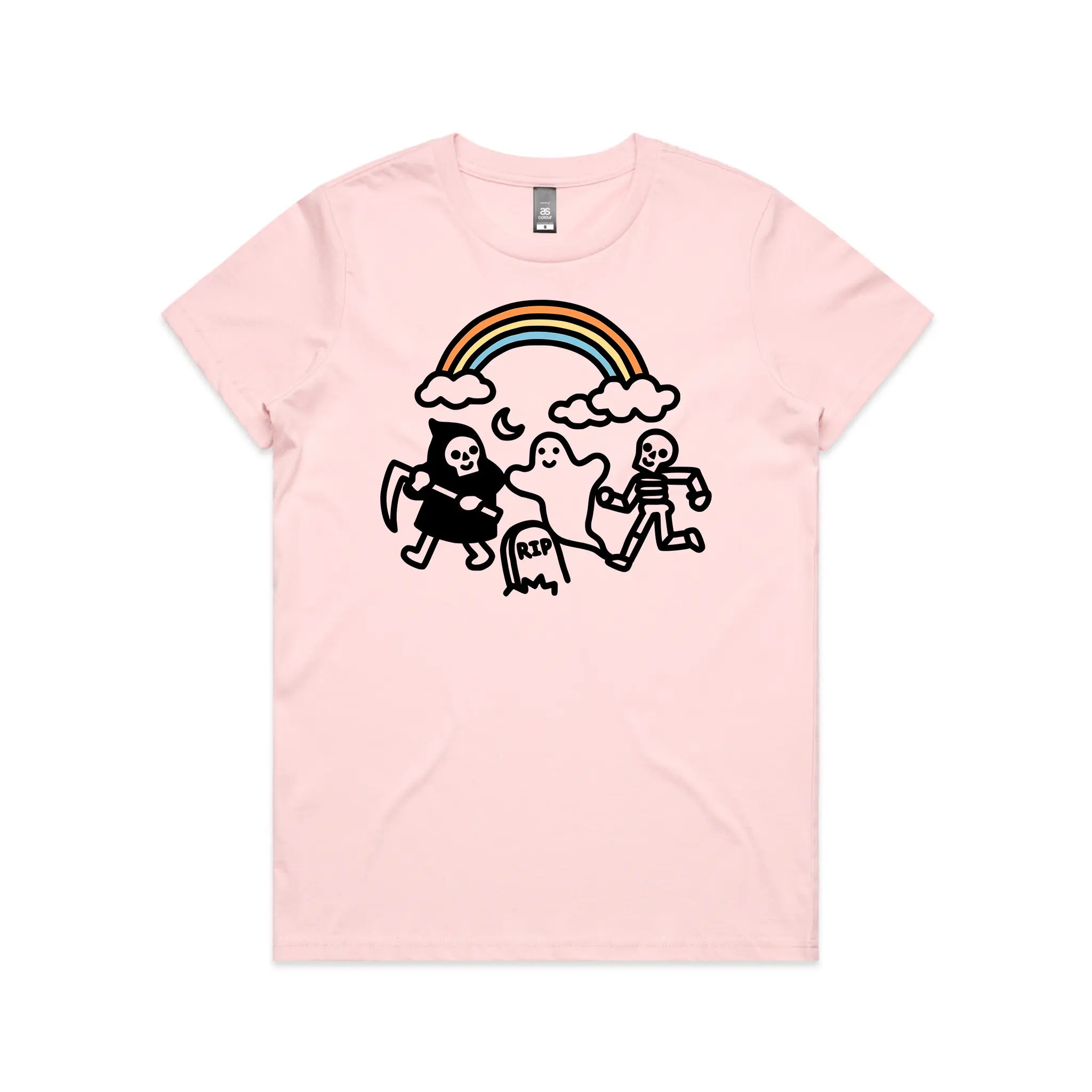 Grim Ghost Skeleton Tee
