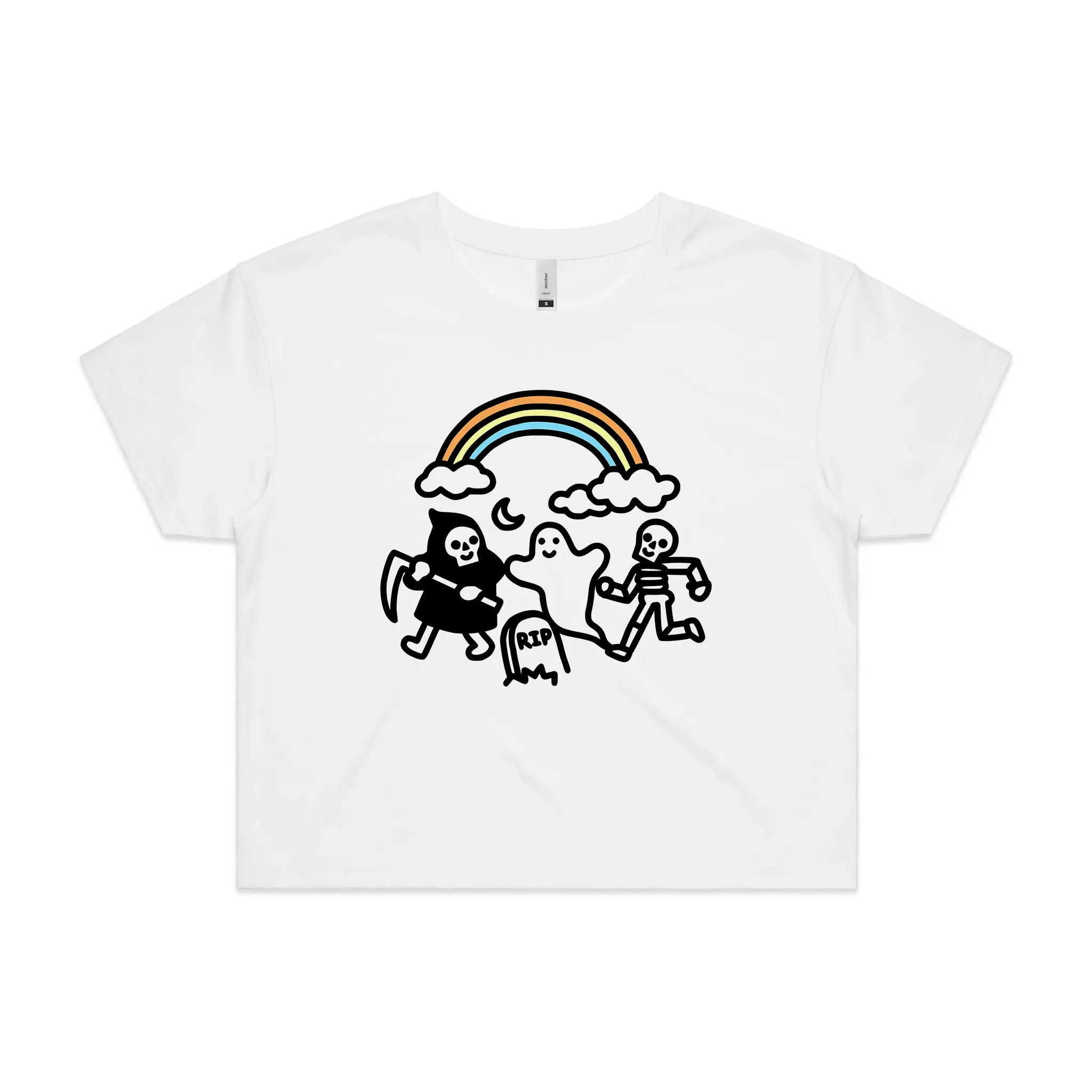 Grim Ghost Skeleton Tee