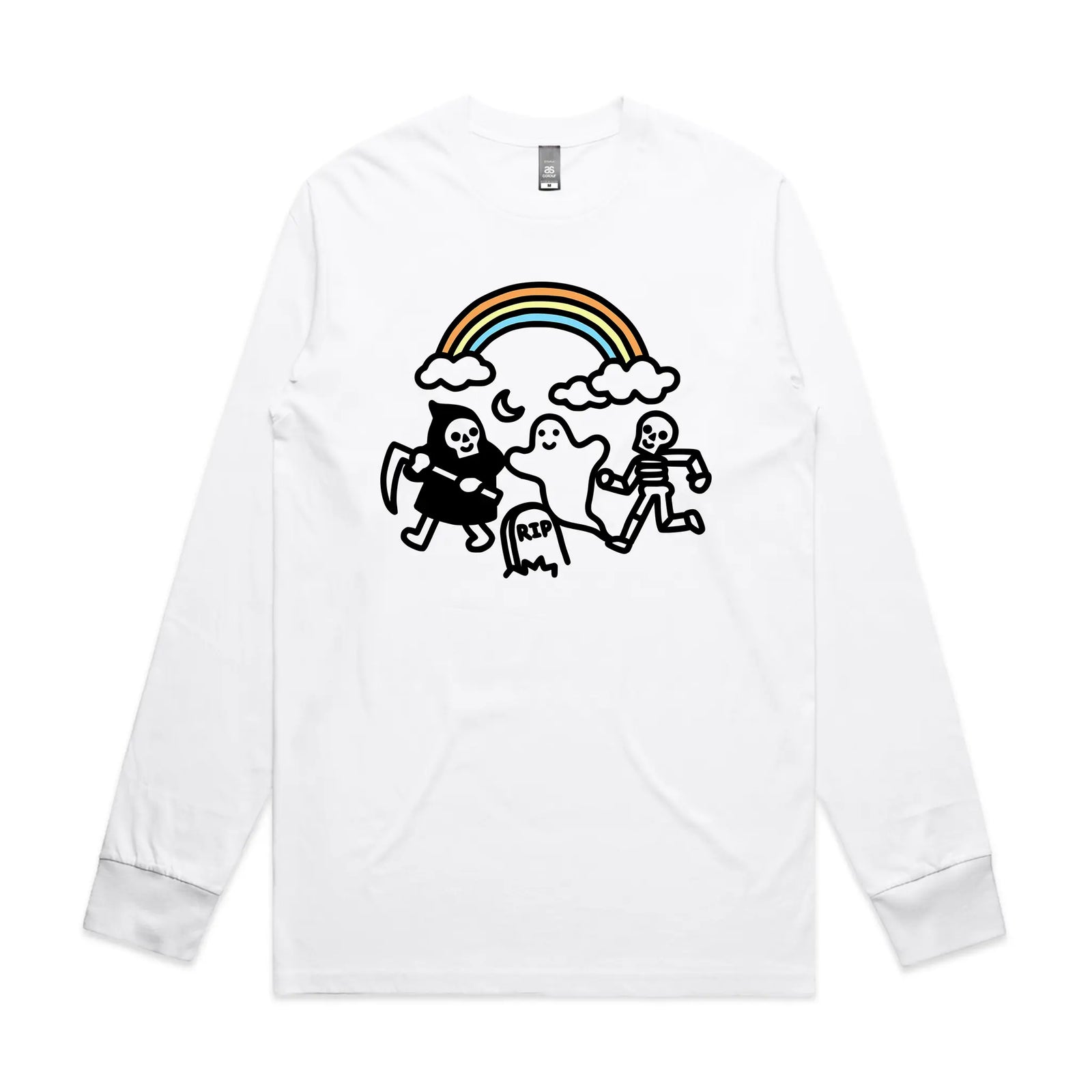 Grim Ghost Skeleton Tee