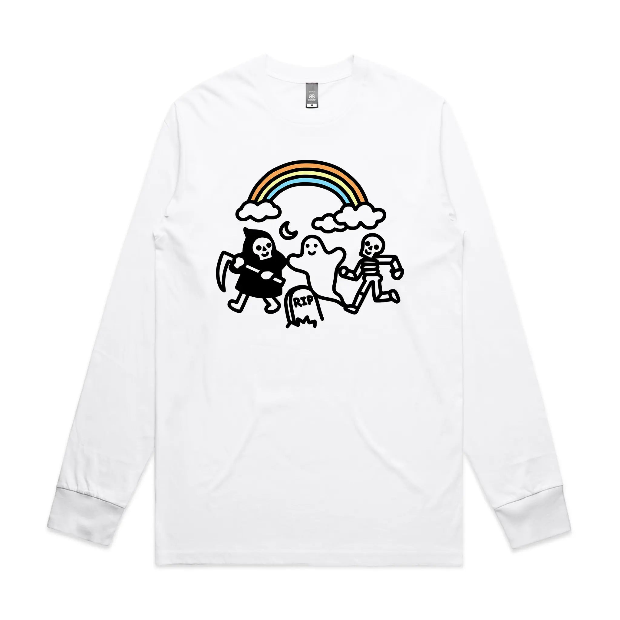 Grim Ghost Skeleton Tee