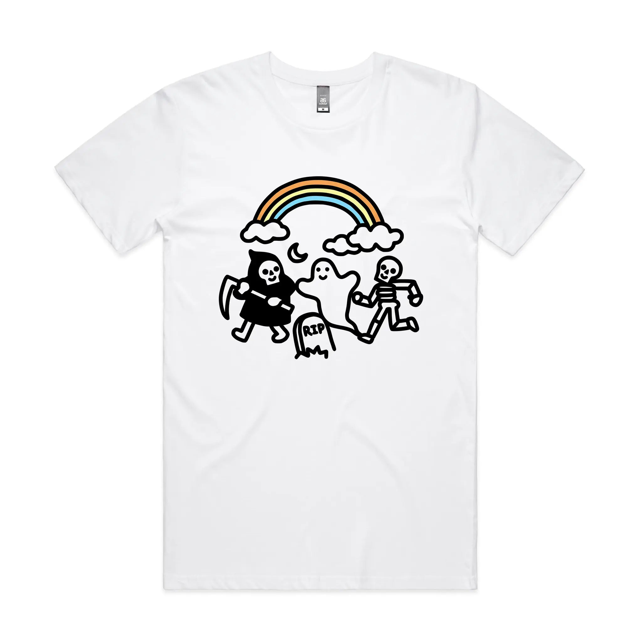 Grim Ghost Skeleton Tee