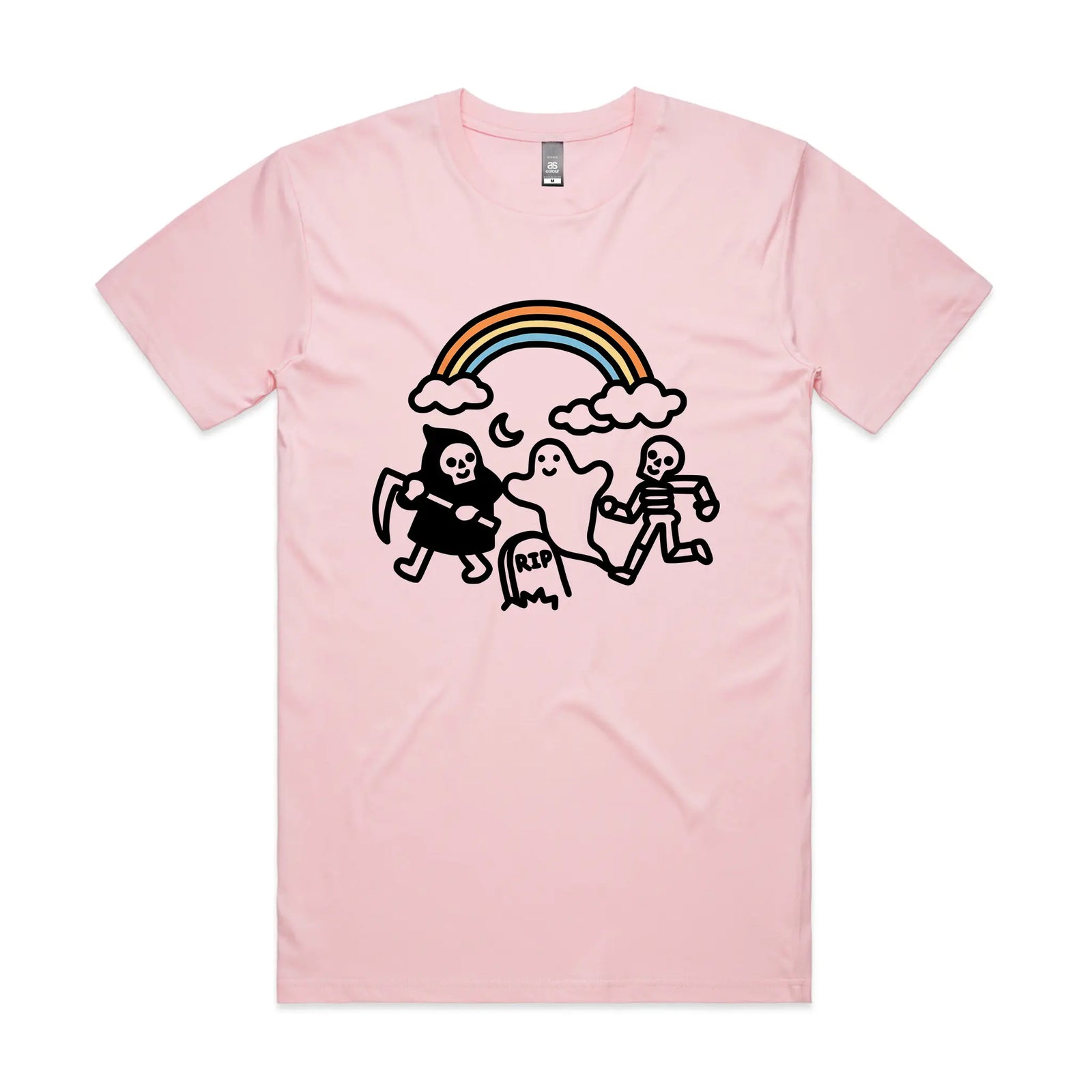 Grim Ghost Skeleton Tee
