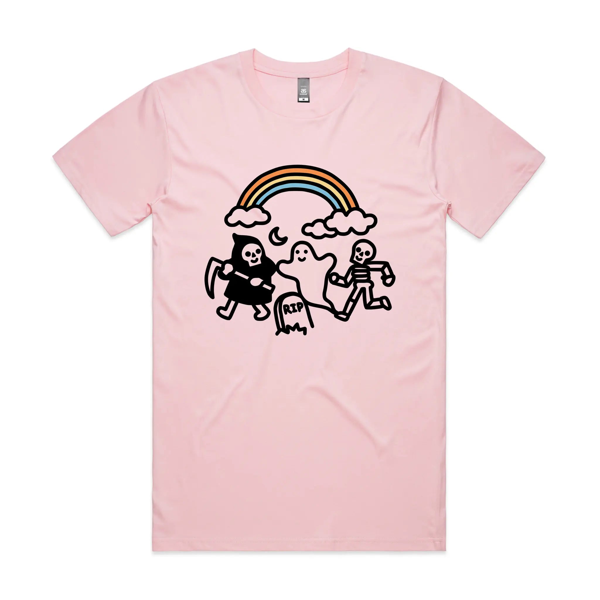 Grim Ghost Skeleton Tee