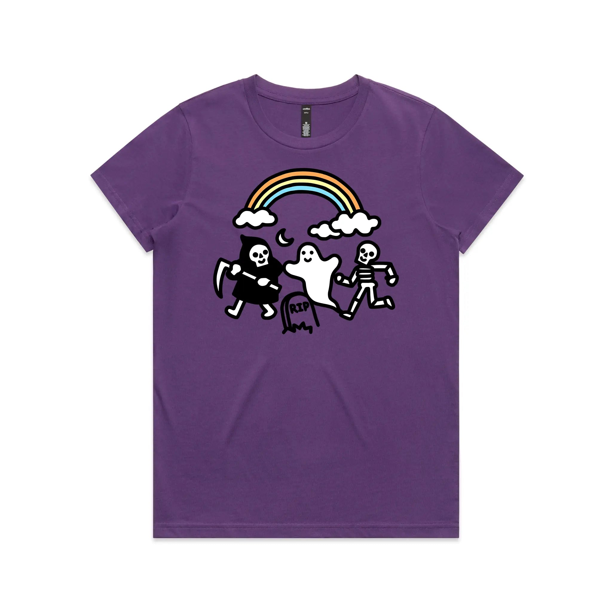 Grim Ghost Skeleton Tee