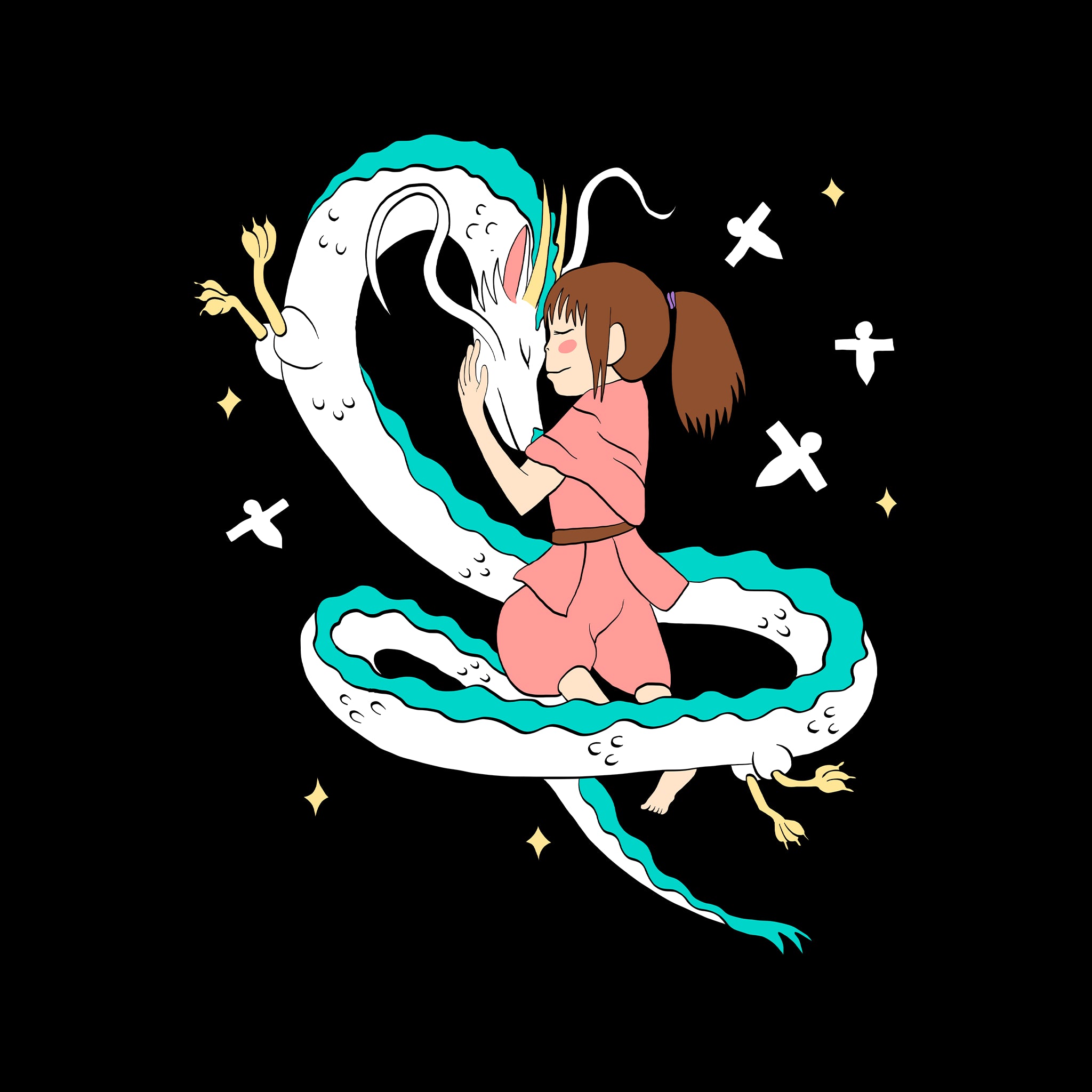 Haku & Chihiro Tee