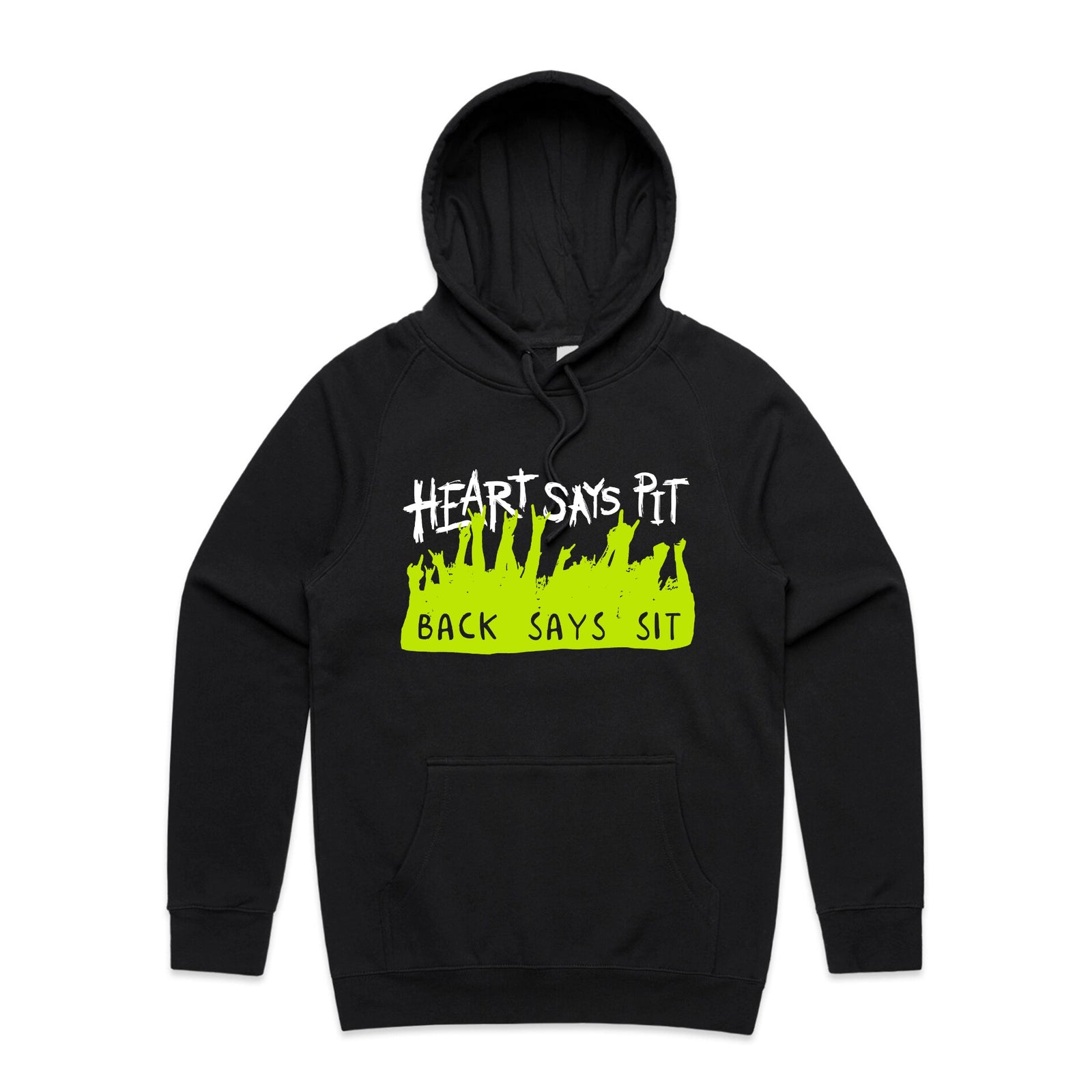 Heart Says Pit Hoodie