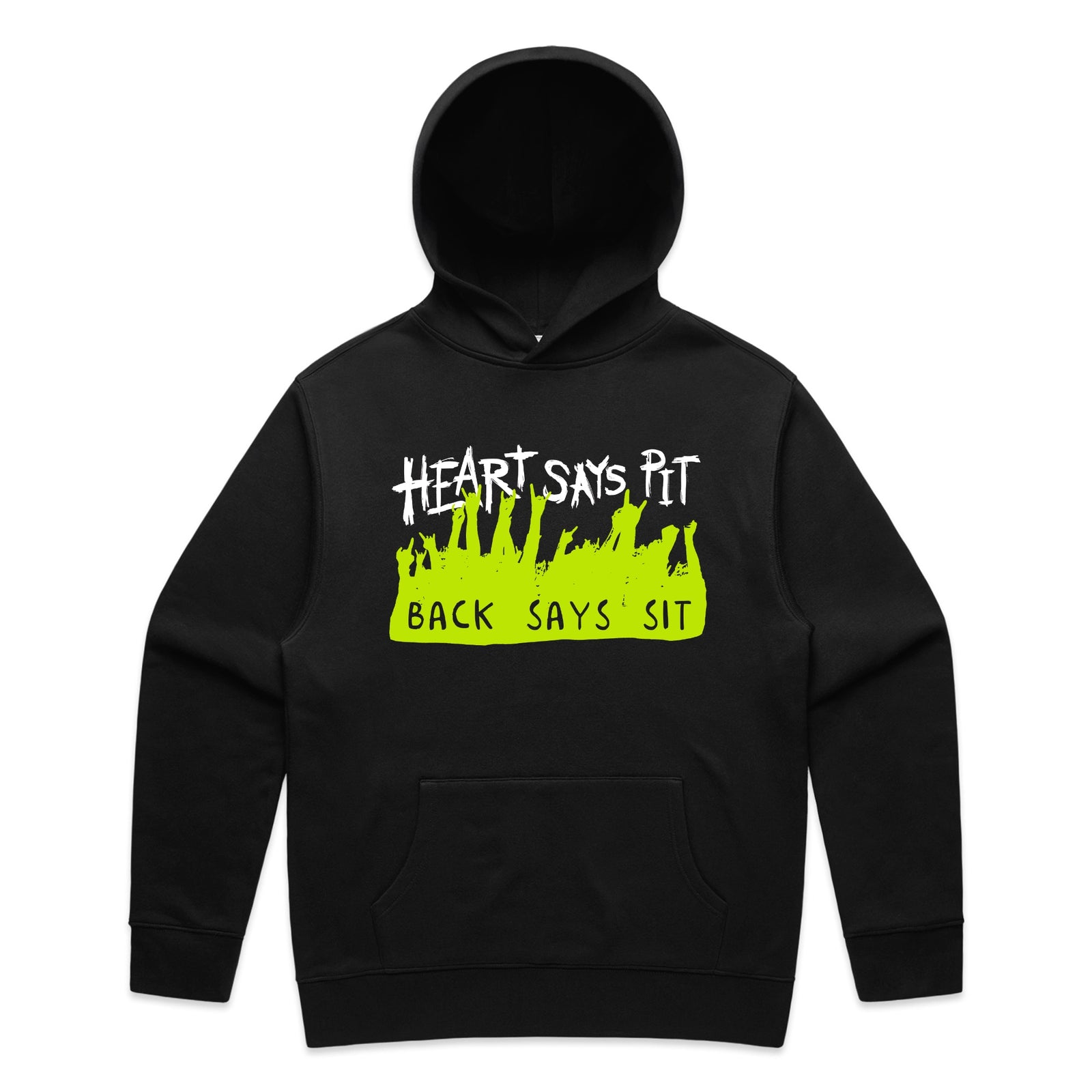 Heart Says Pit Hoodie