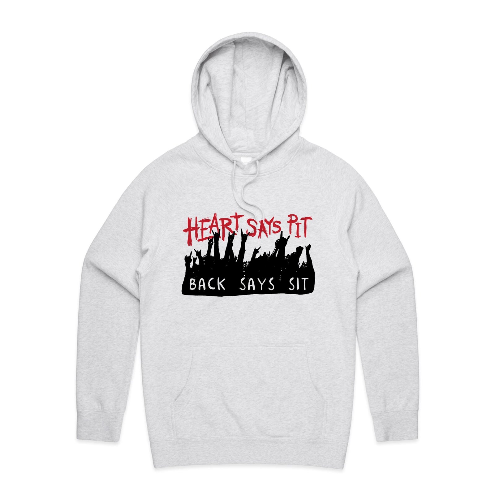 Heart Says Pit Hoodie