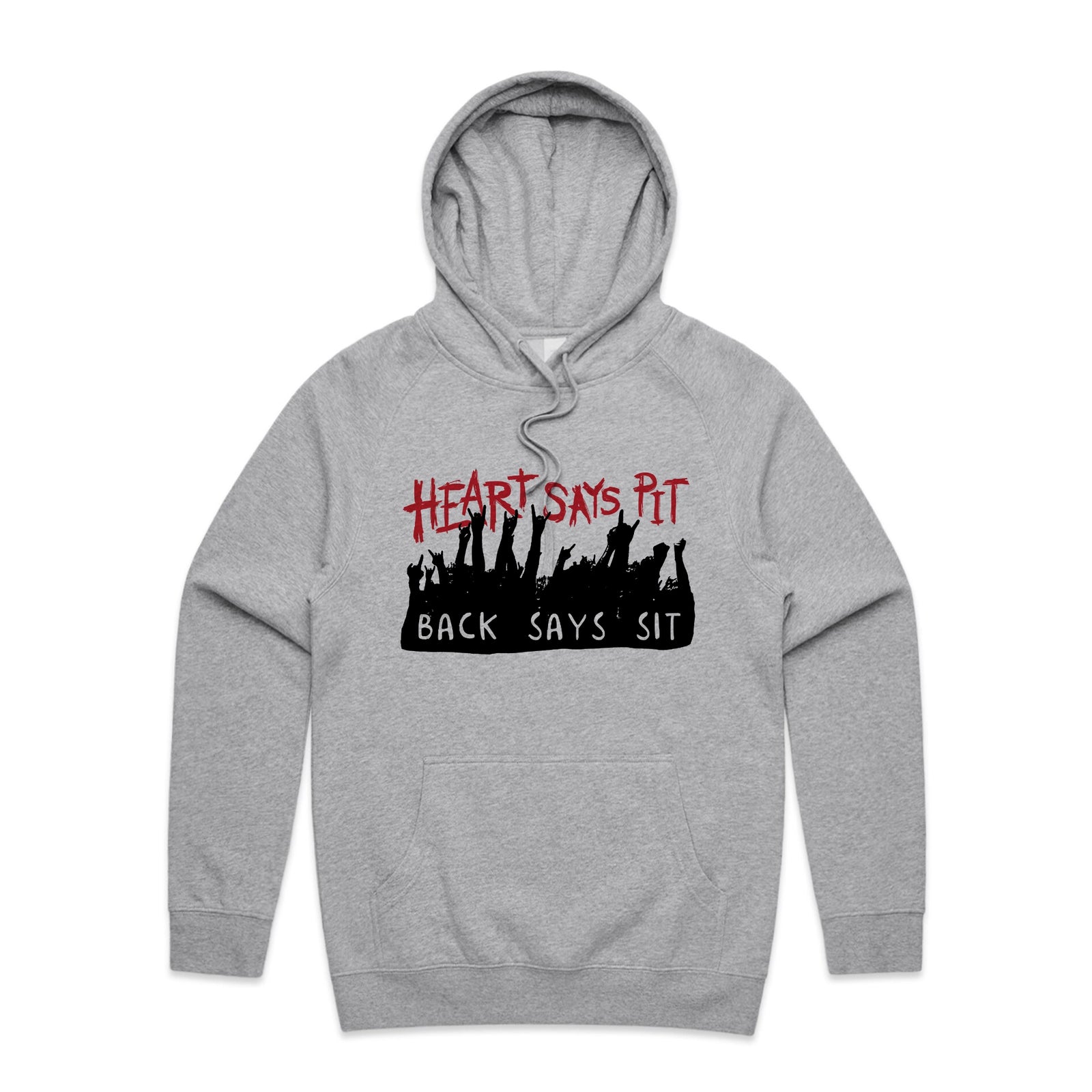 Heart Says Pit Hoodie