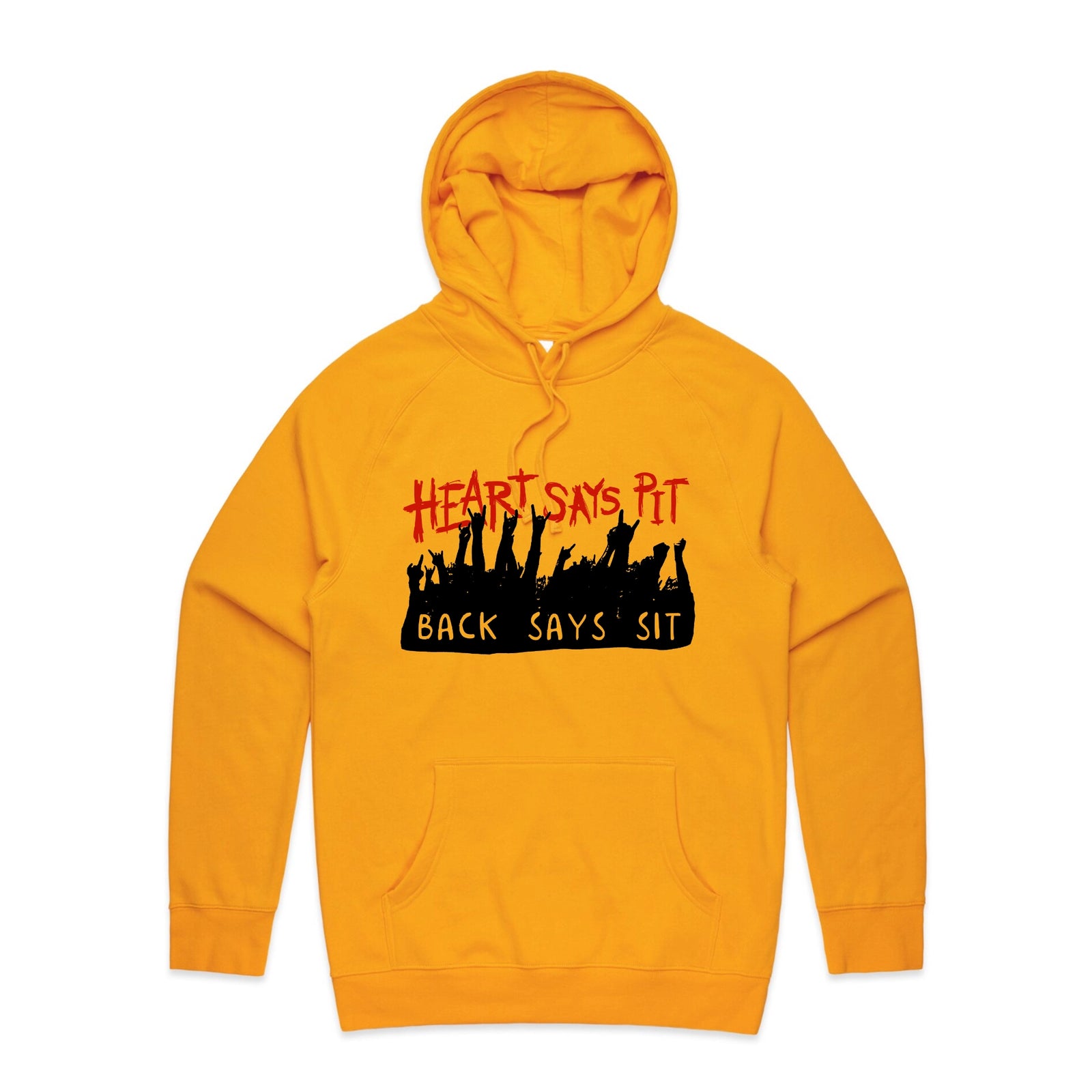 Heart Says Pit Hoodie