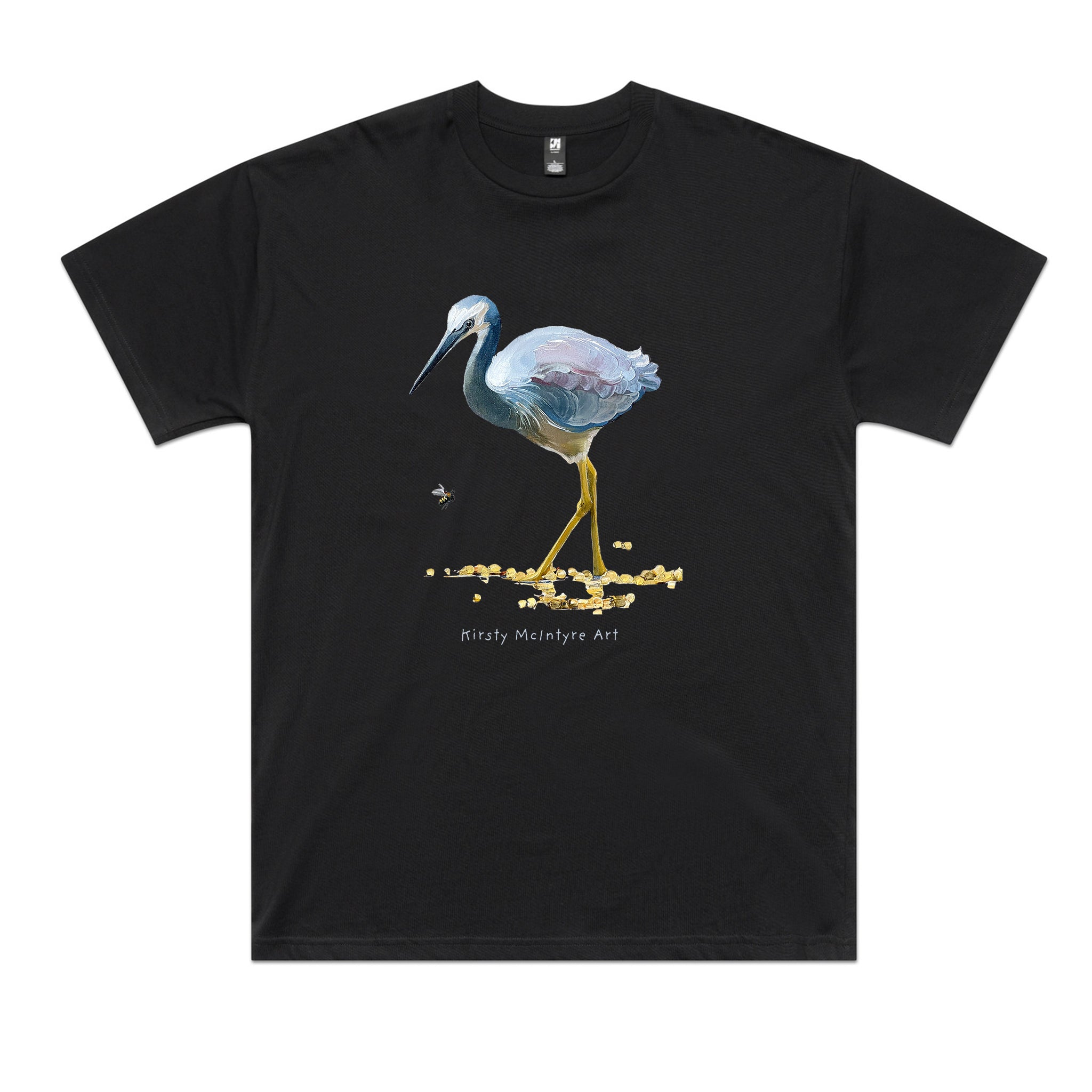 White Faced Heron Tee