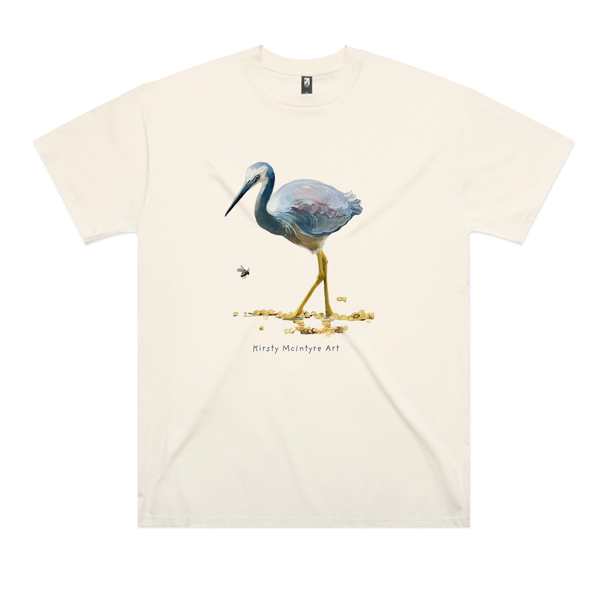White Faced Heron Tee