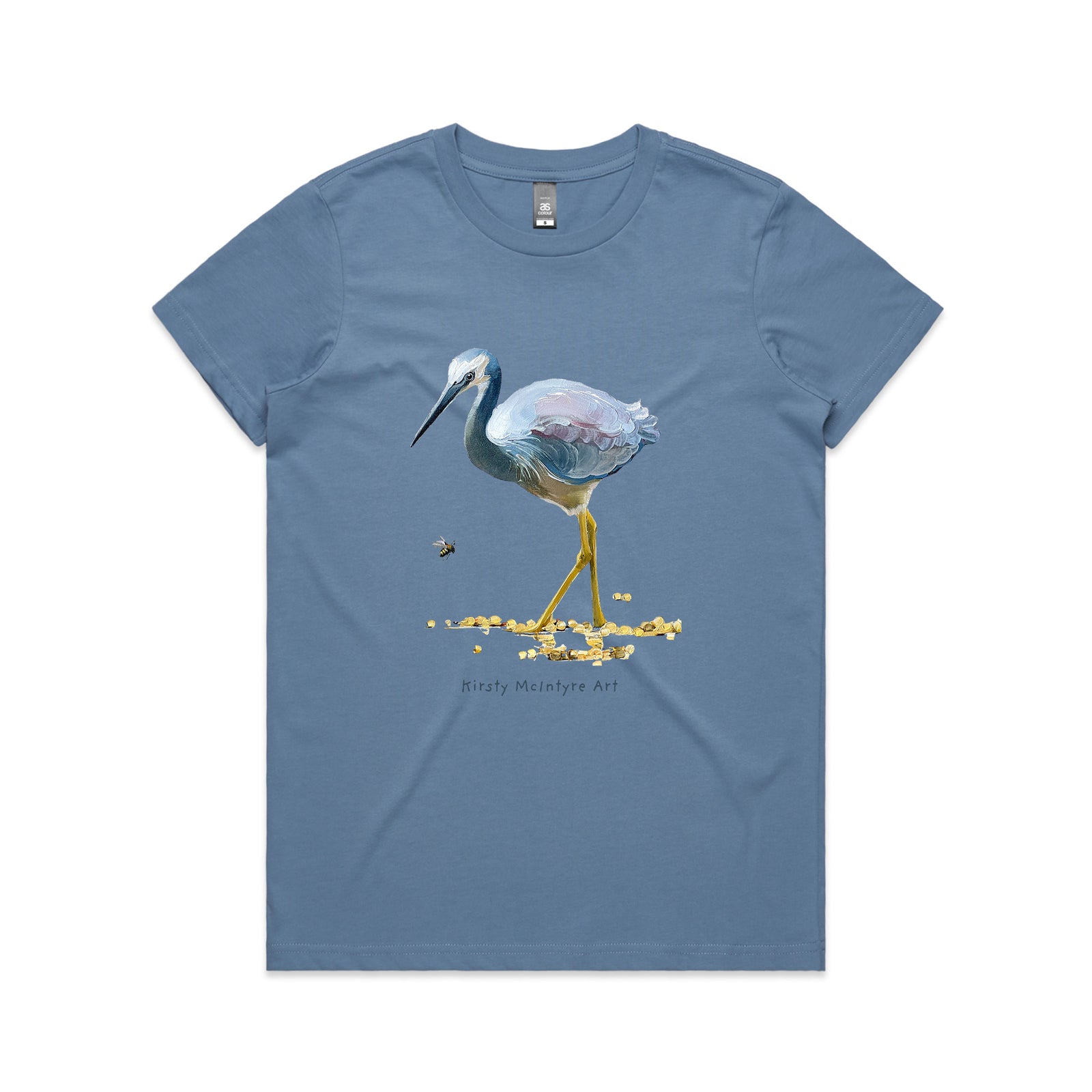 White Faced Heron Tee