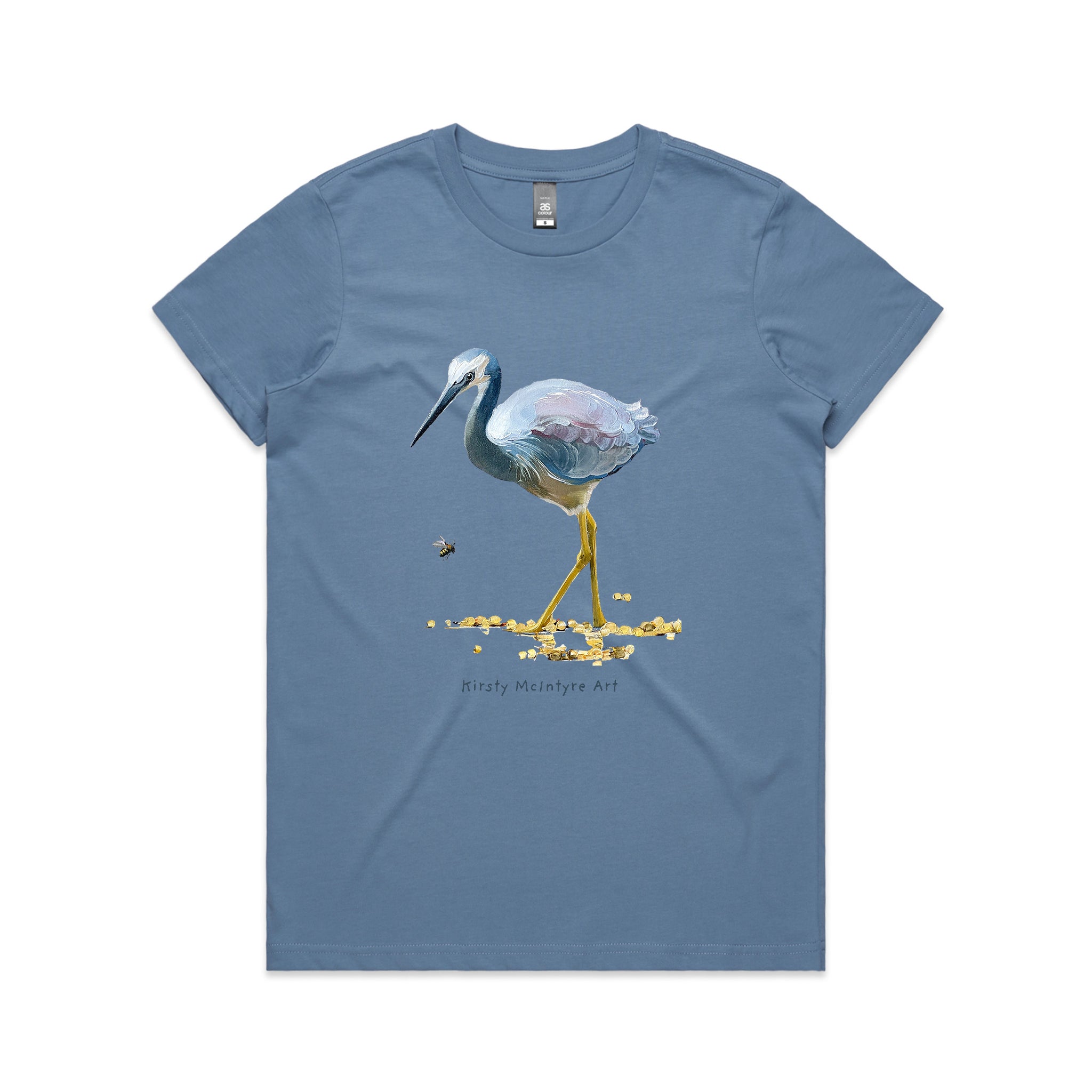 White Faced Heron Tee