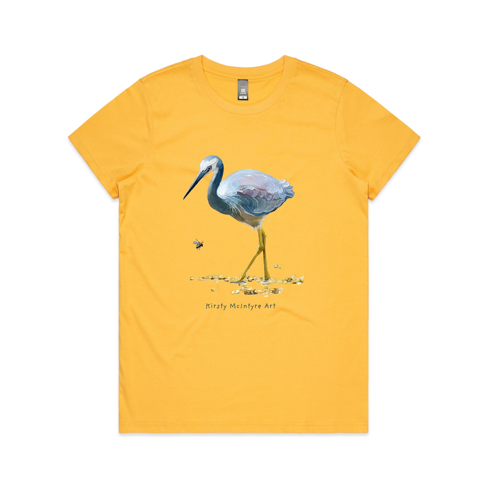 White Faced Heron Tee